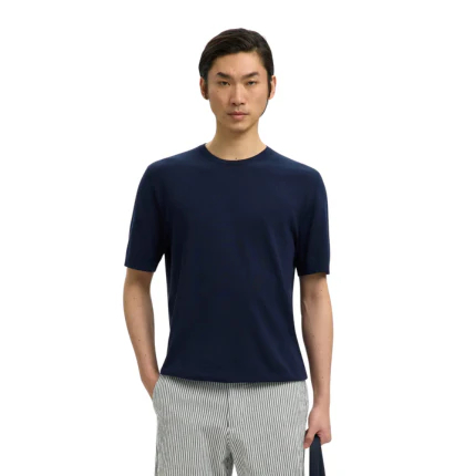 T-Shirt Selected blu navy - Image 2
