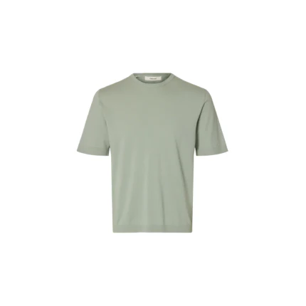 T-Shirt Selected verde acqua