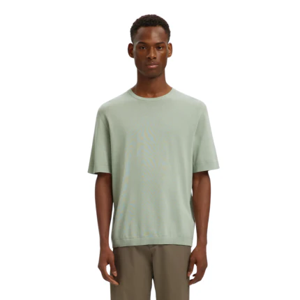 T-Shirt Selected verde acqua - Image 2