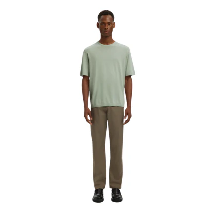 T-Shirt Selected verde acqua - Image 3