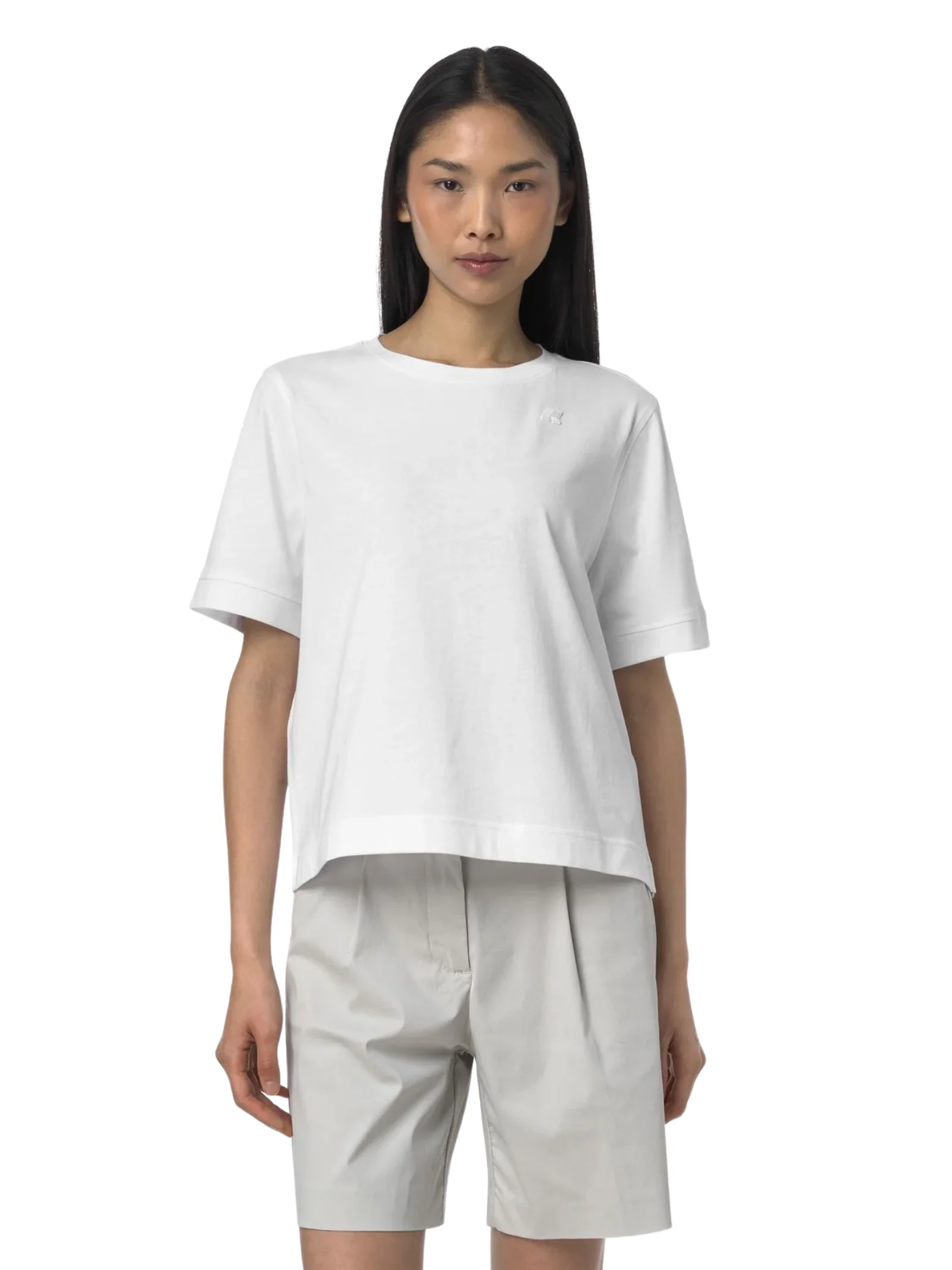 T-Shirt "Selune Jersey" K-Way bianca - Image 3