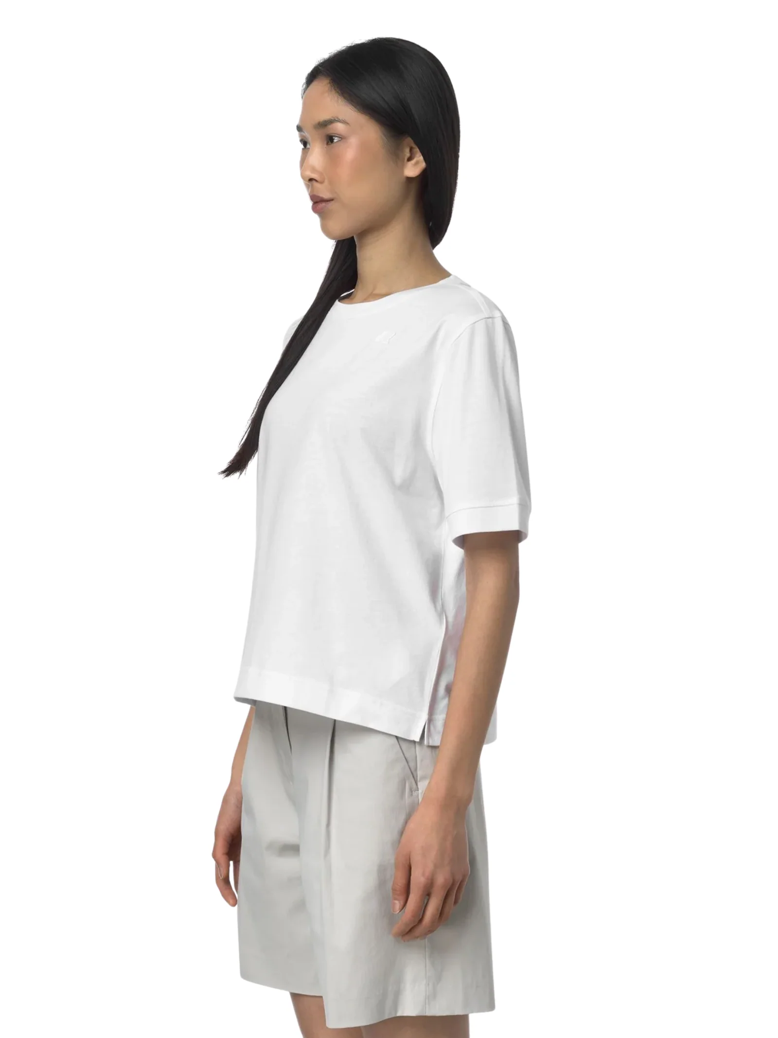 T-Shirt "Selune Jersey" K-Way bianca - Image 4