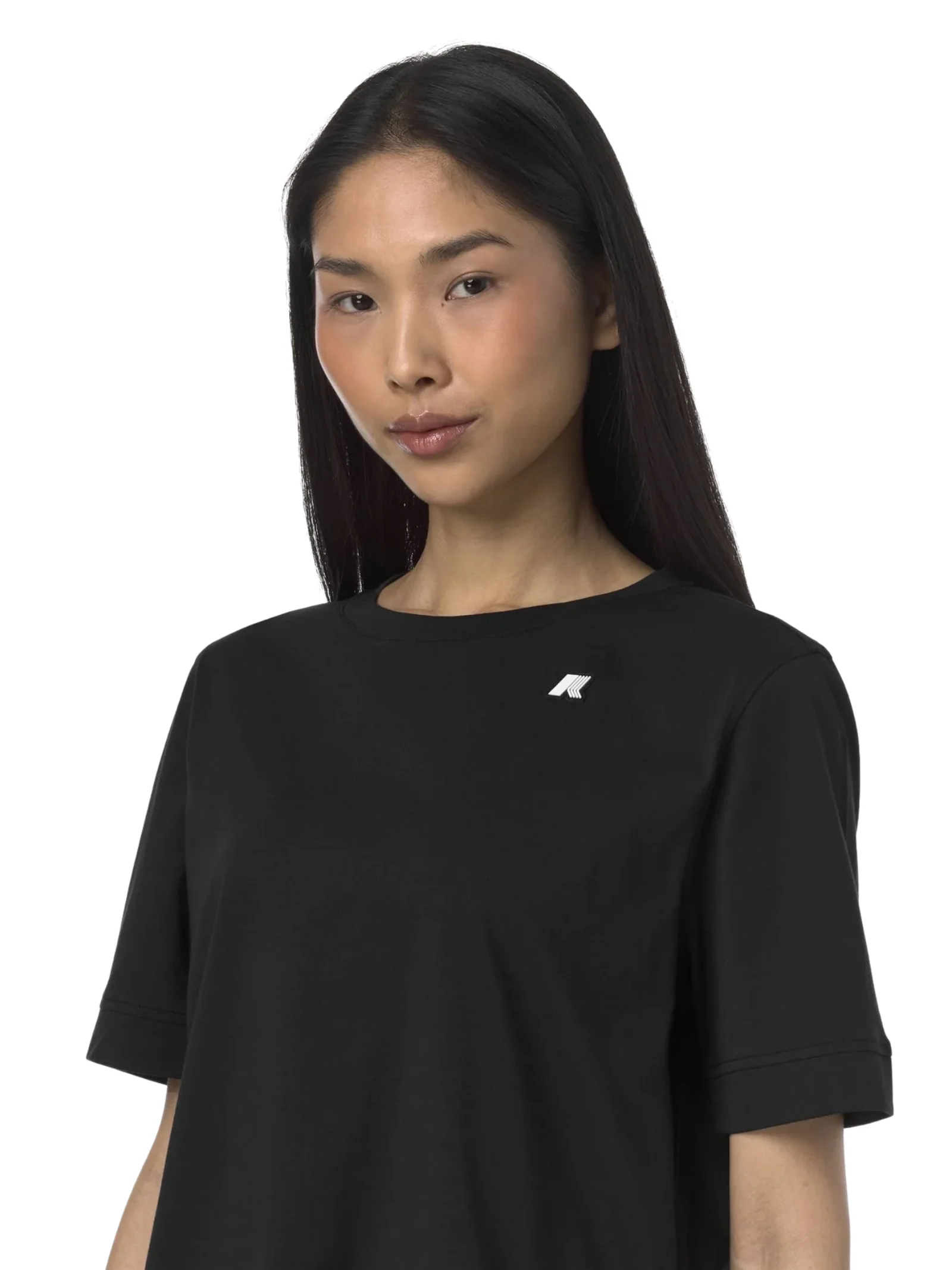T-Shirt "Selune Jersey" K-Way nera - Image 2