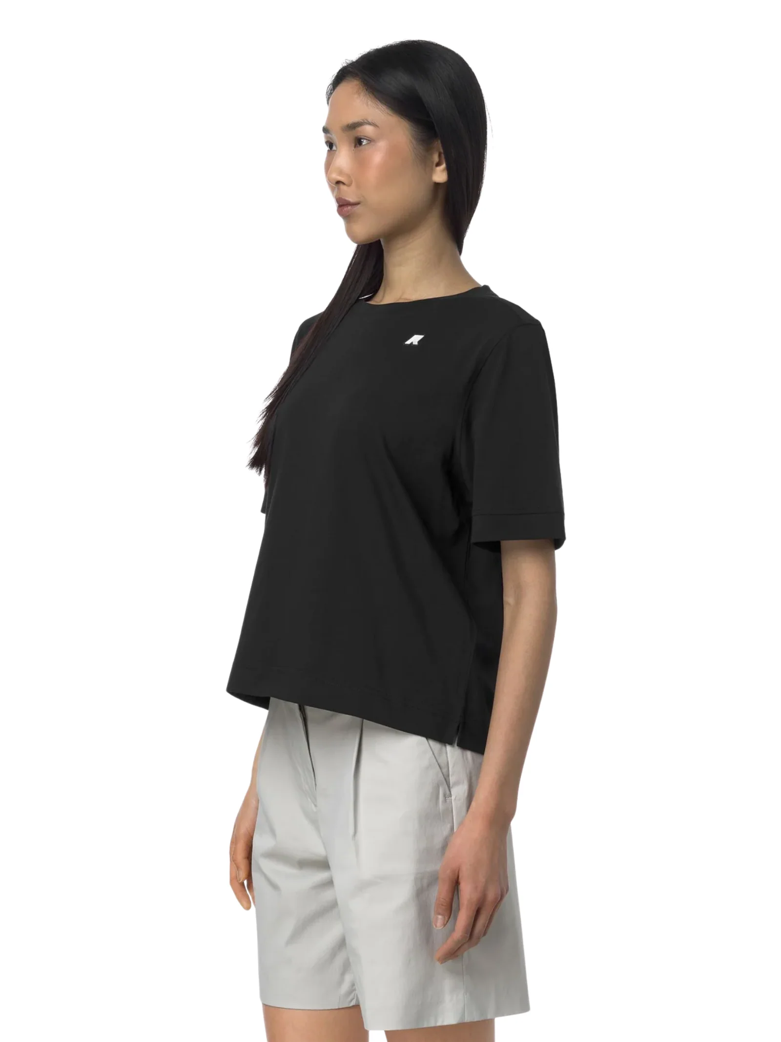 T-Shirt "Selune Jersey" K-Way nera - Image 4