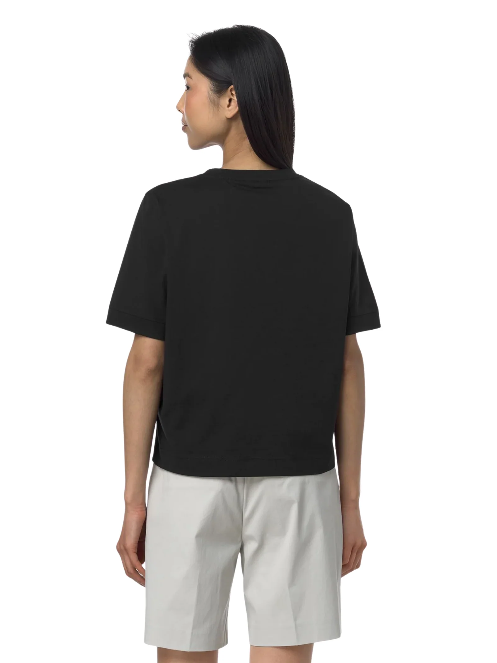 T-Shirt "Selune Jersey" K-Way nera - Image 5