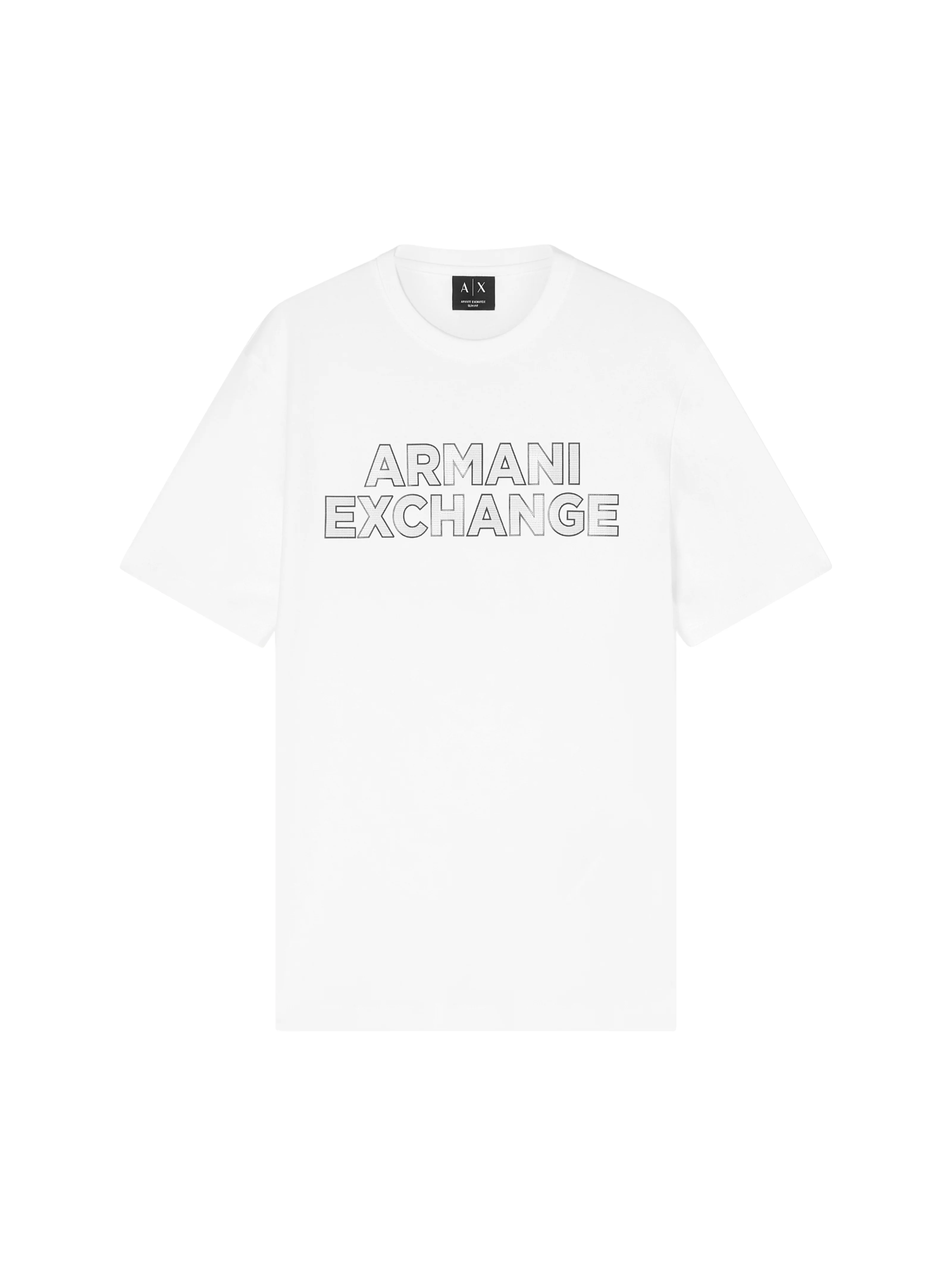 T-Shirt slim fit Armani Exchange bianca