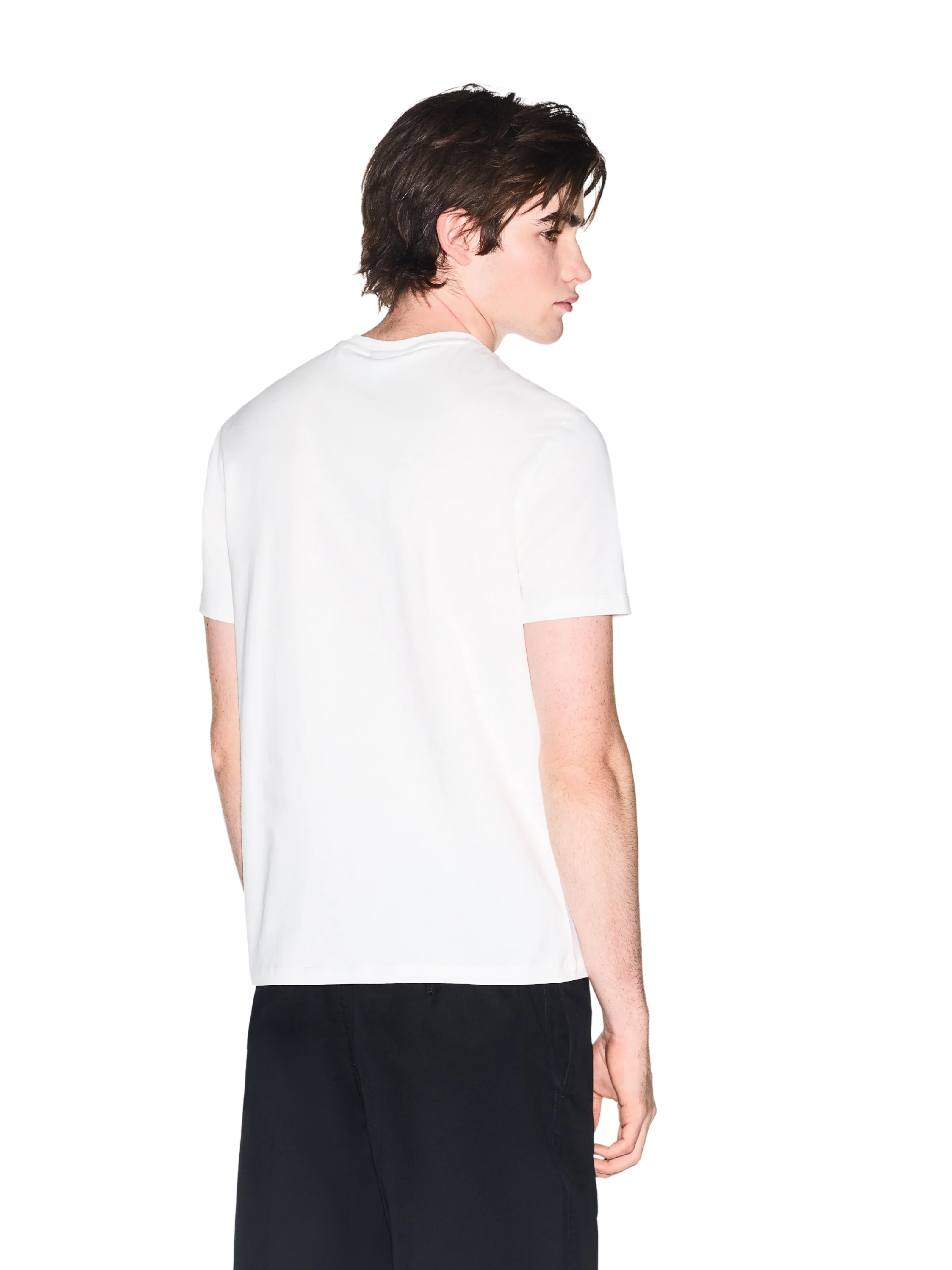 T-Shirt slim fit Armani Exchange bianca - Image 4
