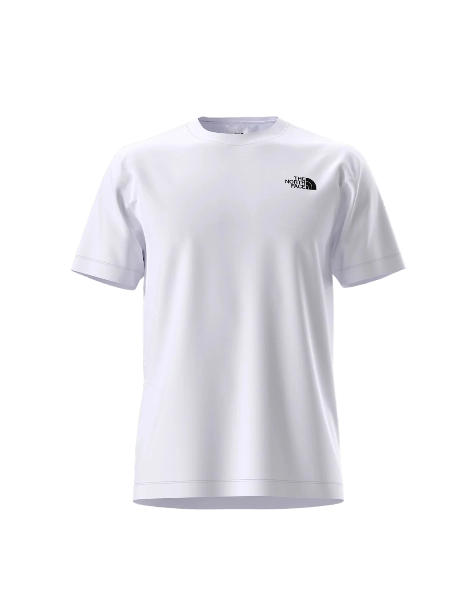 T-Shirt The North Face bianco con logo
