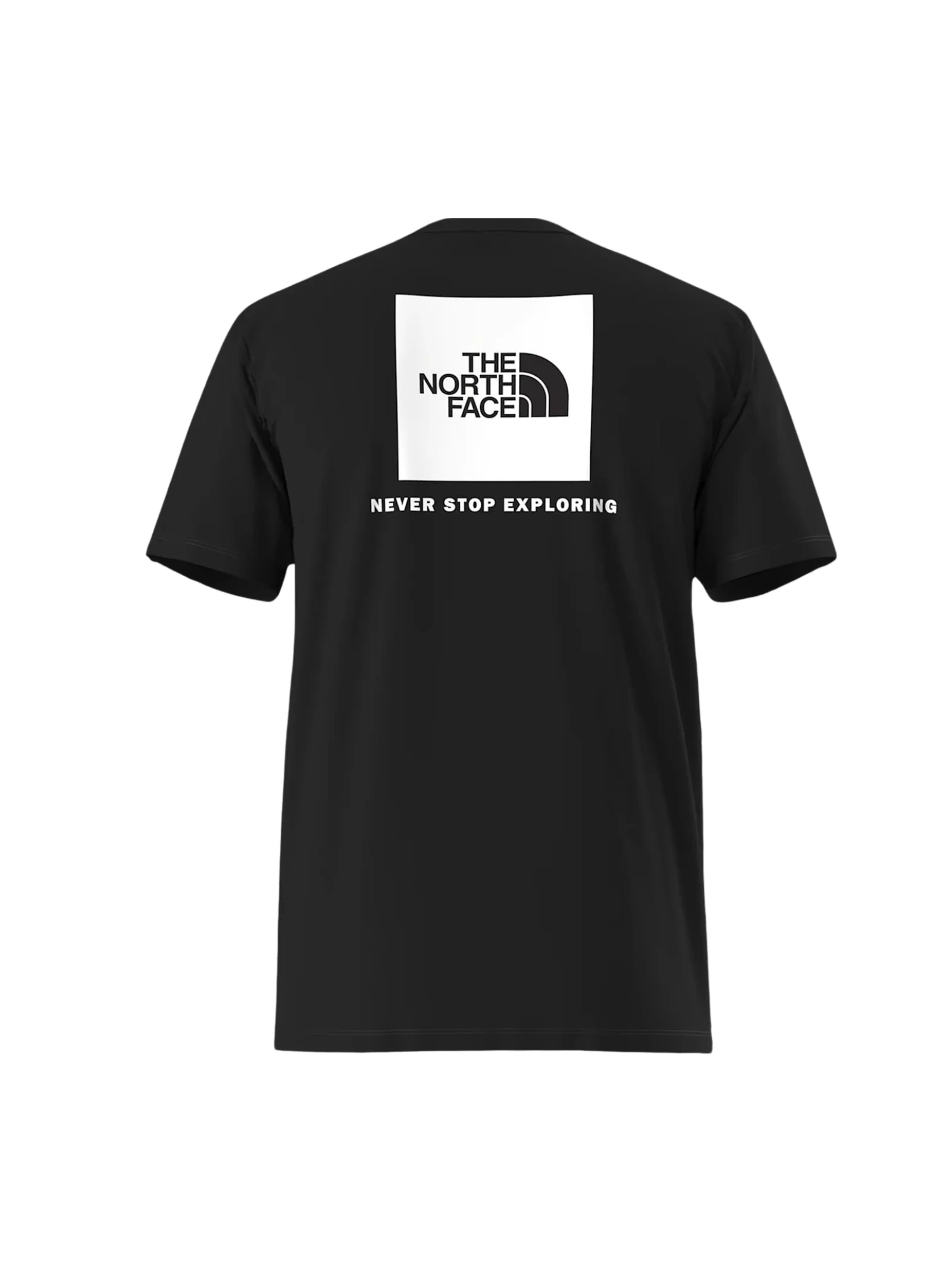 T-Shirt The North Face nera con maxi logo posteriore - Image 2