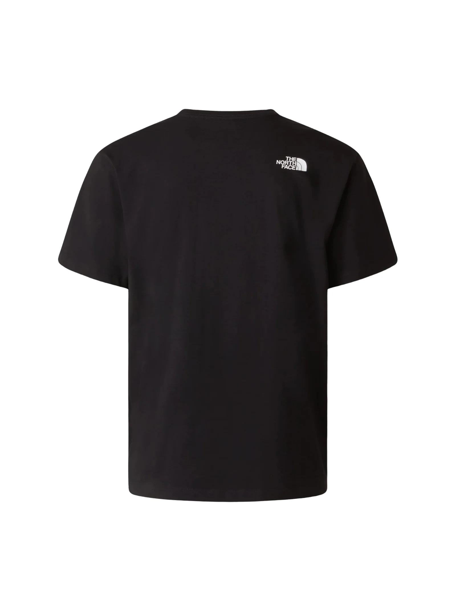 T-Shirt The North Face nera con taschino frontale con patch logo - Image 2