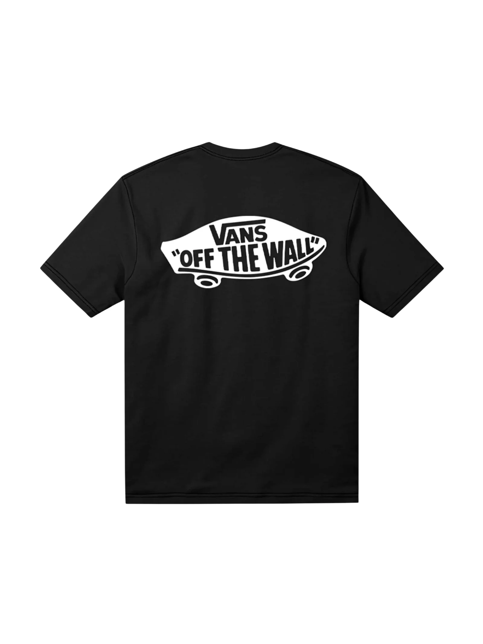 T-Shirt Vans nera con stampa "Off The Wall" posteriore - Image 2