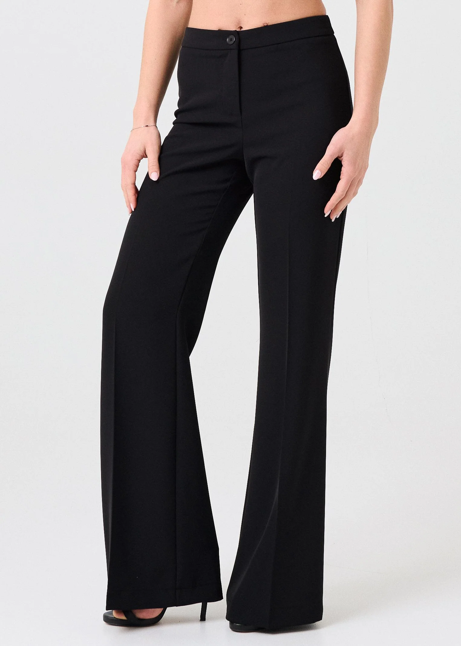 Pantalone Vicolo nero a zampa - Image 2
