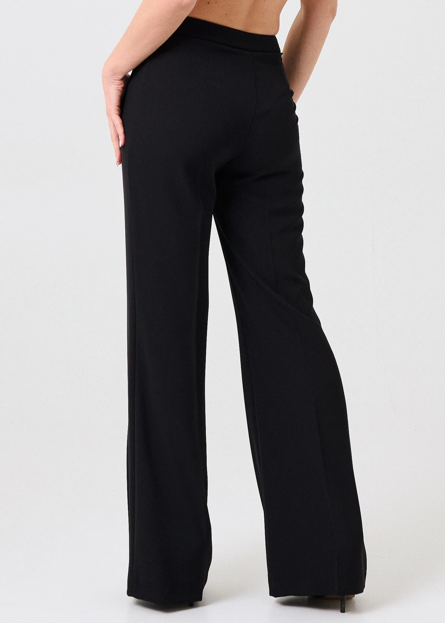 Pantalone Vicolo nero a zampa - Image 3