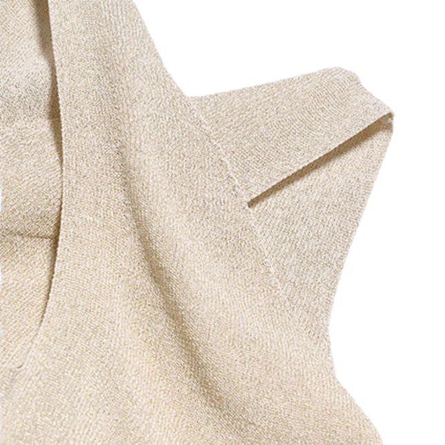Top Abel & Lula champagne in lurex - Image 3