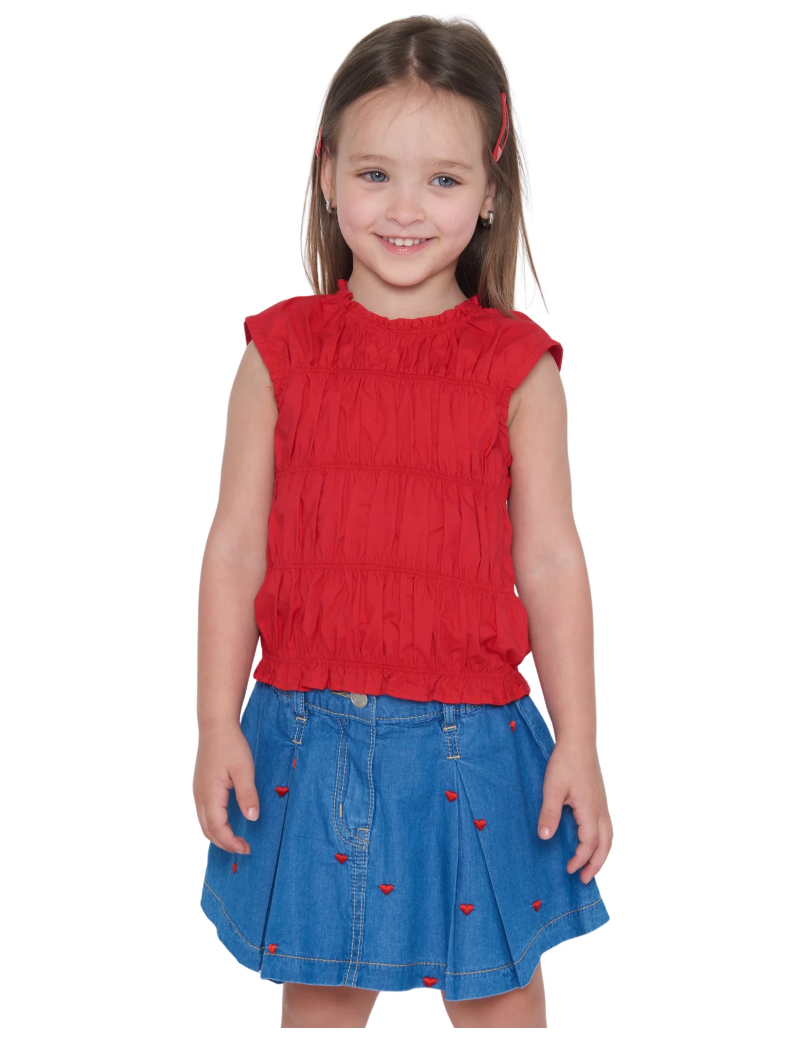 Top arriciato Tobetoo rosso - Image 2