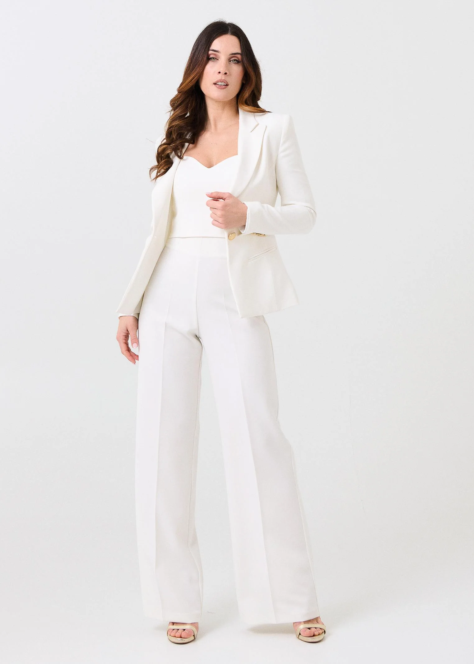 Top "Heart Honey" Silence Limited bianco - Image 4