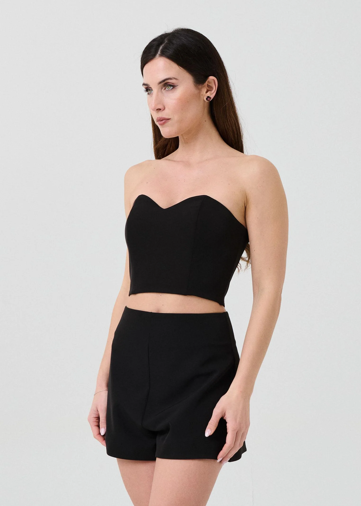 Top "Heart Honey" Silence Limited nero - Image 2
