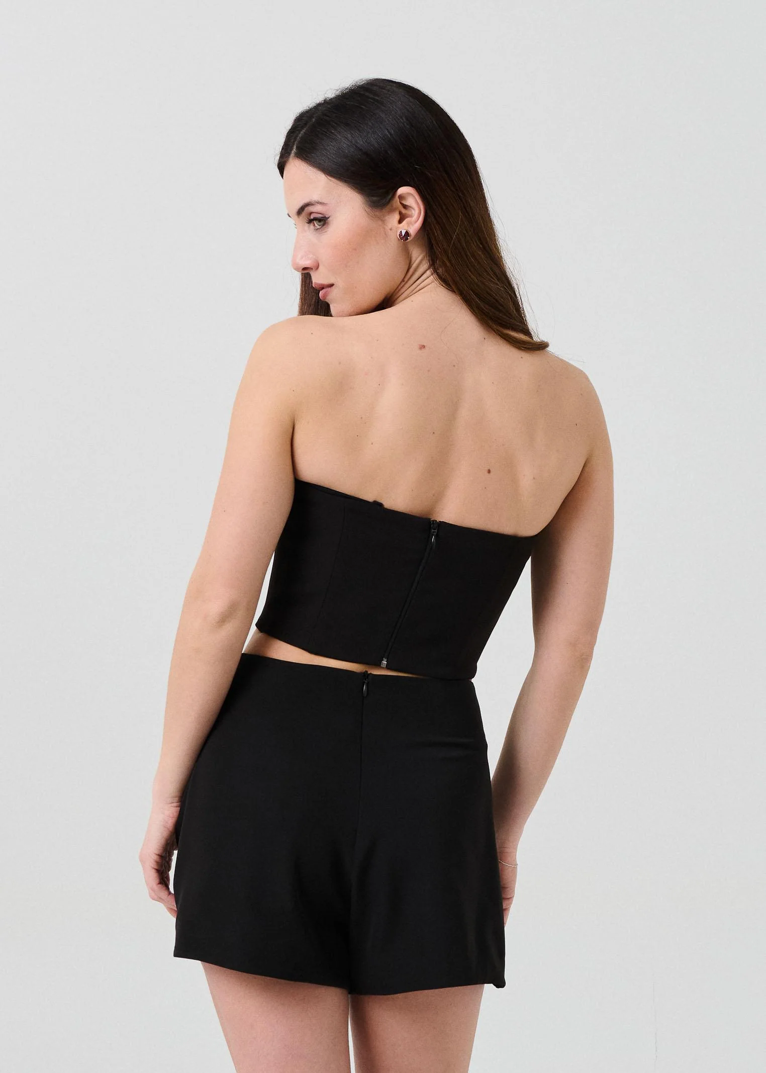 Top "Heart Honey" Silence Limited nero - Image 3