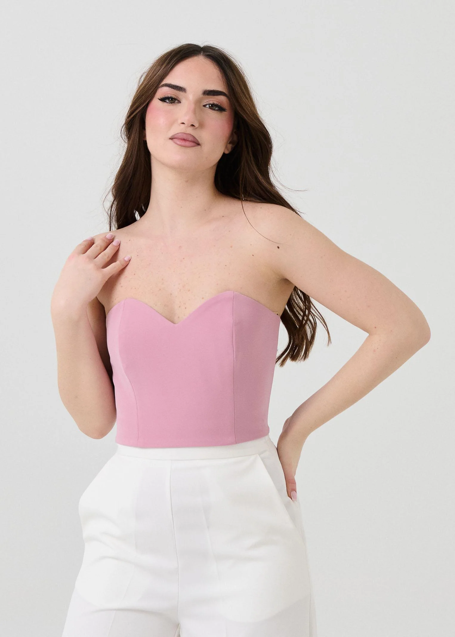 Top "Heart Honey" Silence Limited rosa