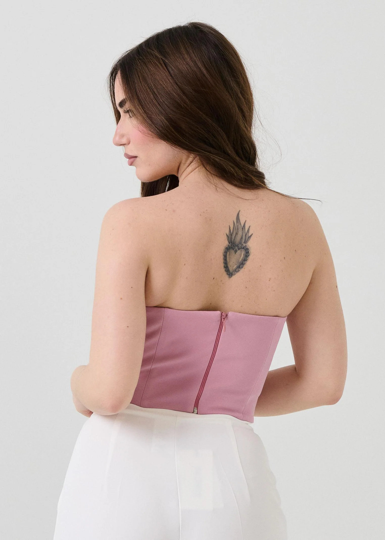 Top "Heart Honey" Silence Limited rosa - Image 3