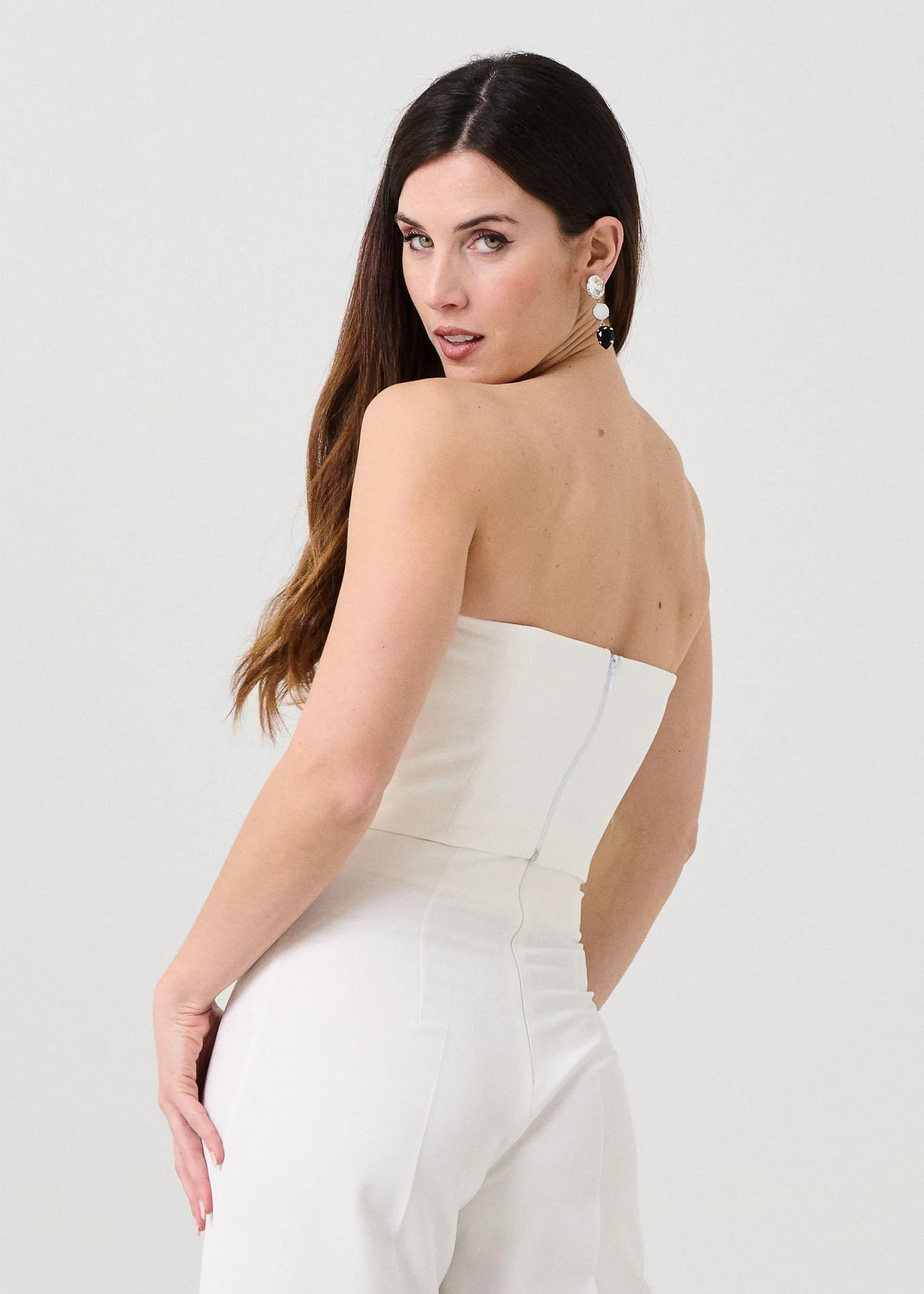Top "heart key" Silence Limited bianco - Image 3