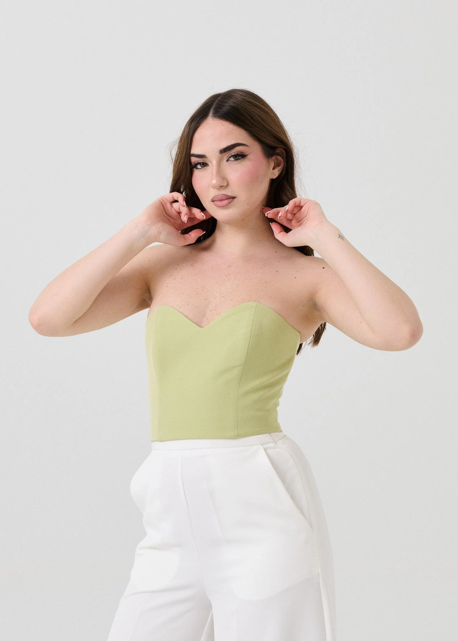 Top "heart key" Silence Limited verde - Image 2