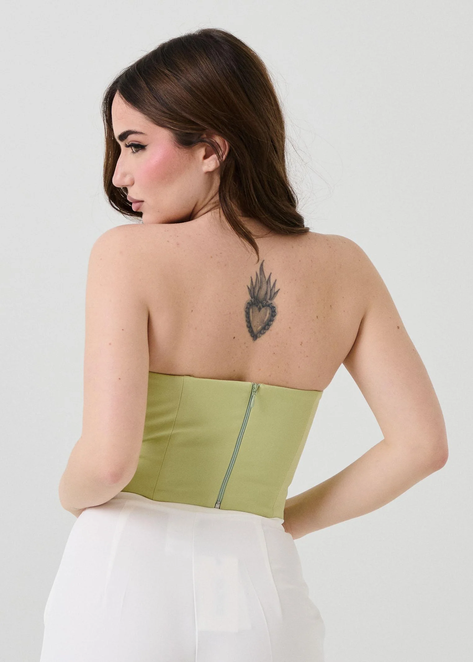 Top "heart key" Silence Limited verde - Image 3