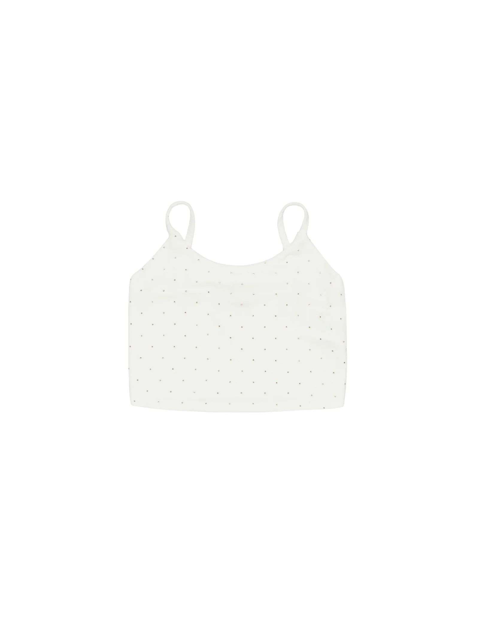 Top Lulù by Miss Grant bianco latte con strass - Image 2