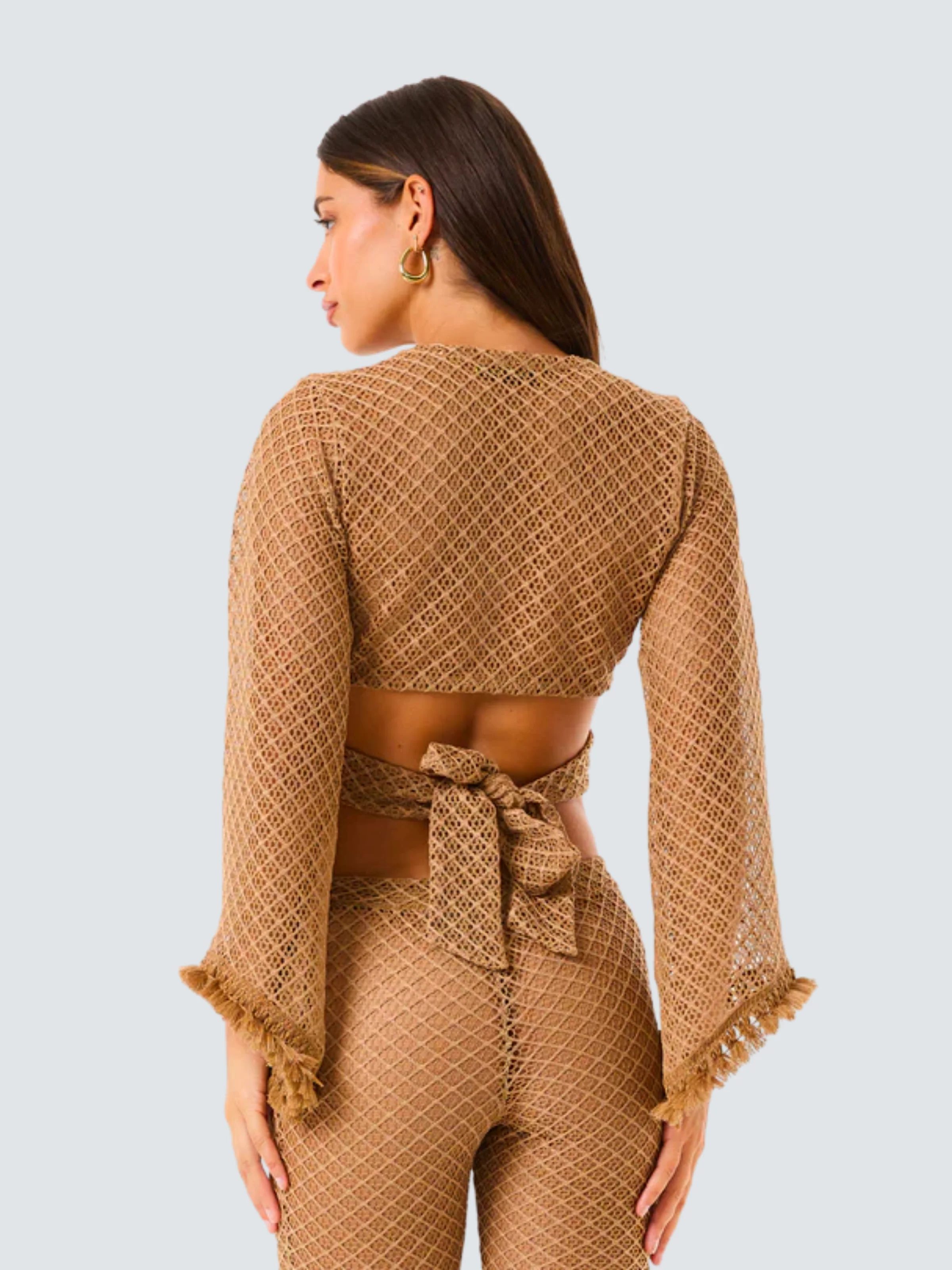 Top mesh 4Giveness beige - Image 2