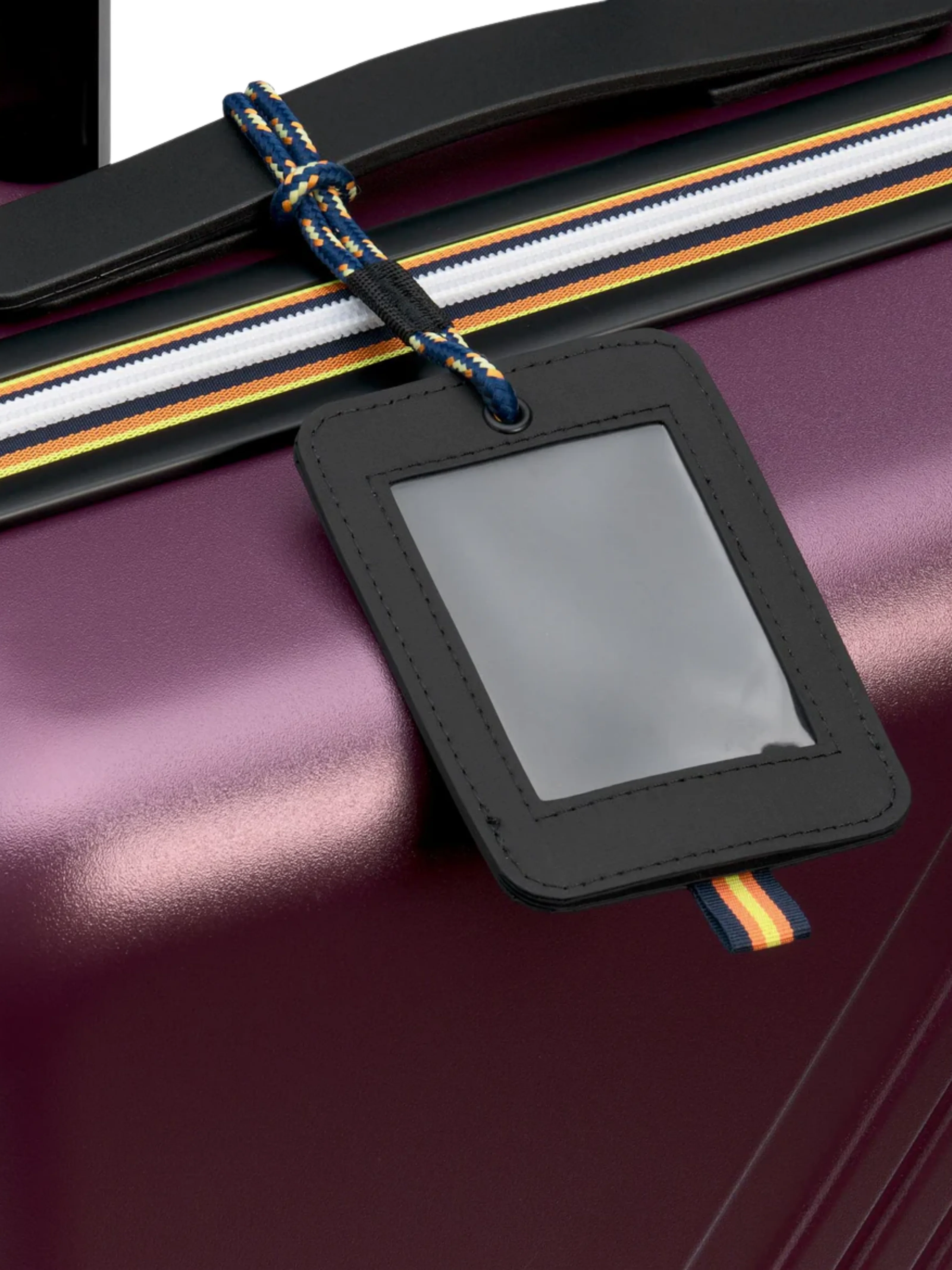Trolley "Eudoxie logo" K-Way viola mauve wine - Image 4