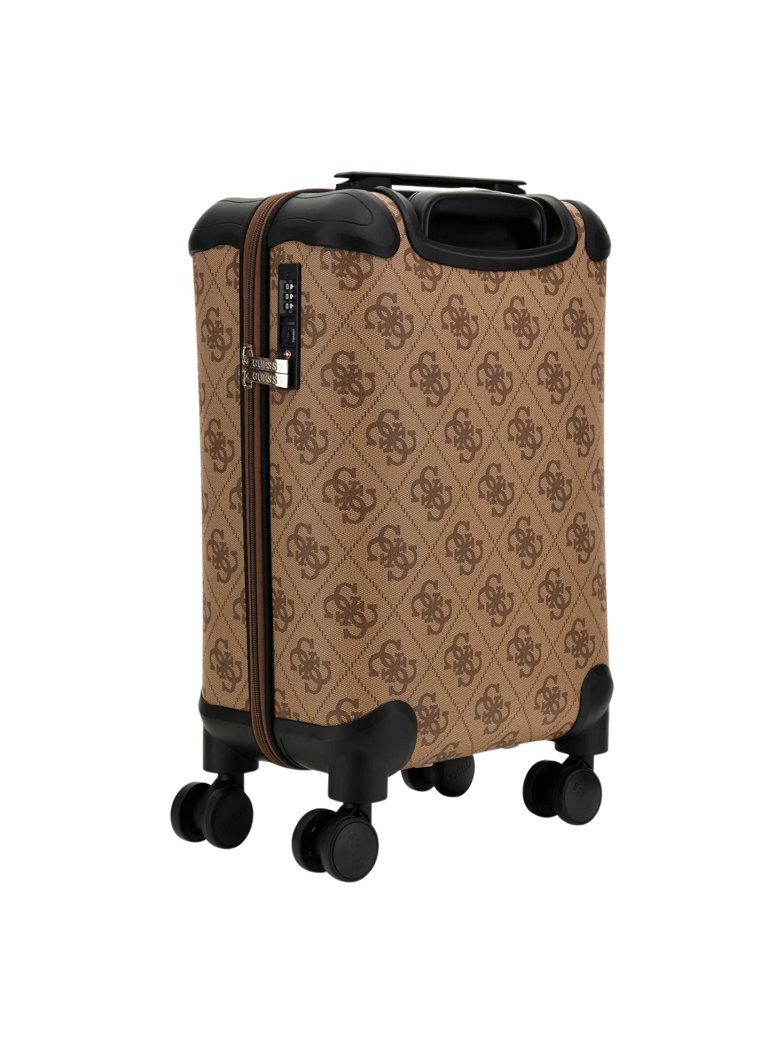 Trolley Guess marrone con logo 4G all over - Image 2