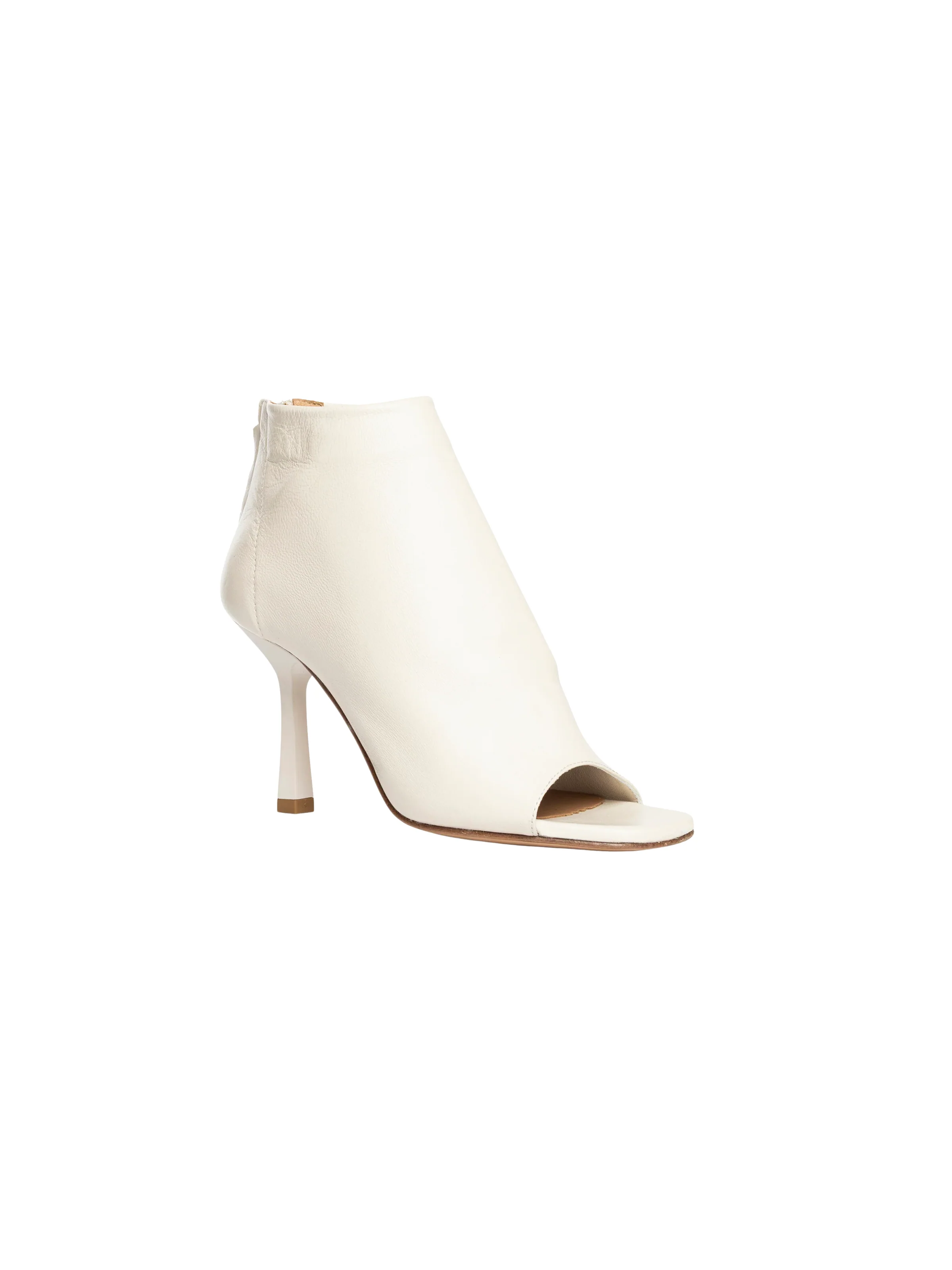 Tronchetti "Dory" Gisel Moirè in nappa bianco latte - Image 3