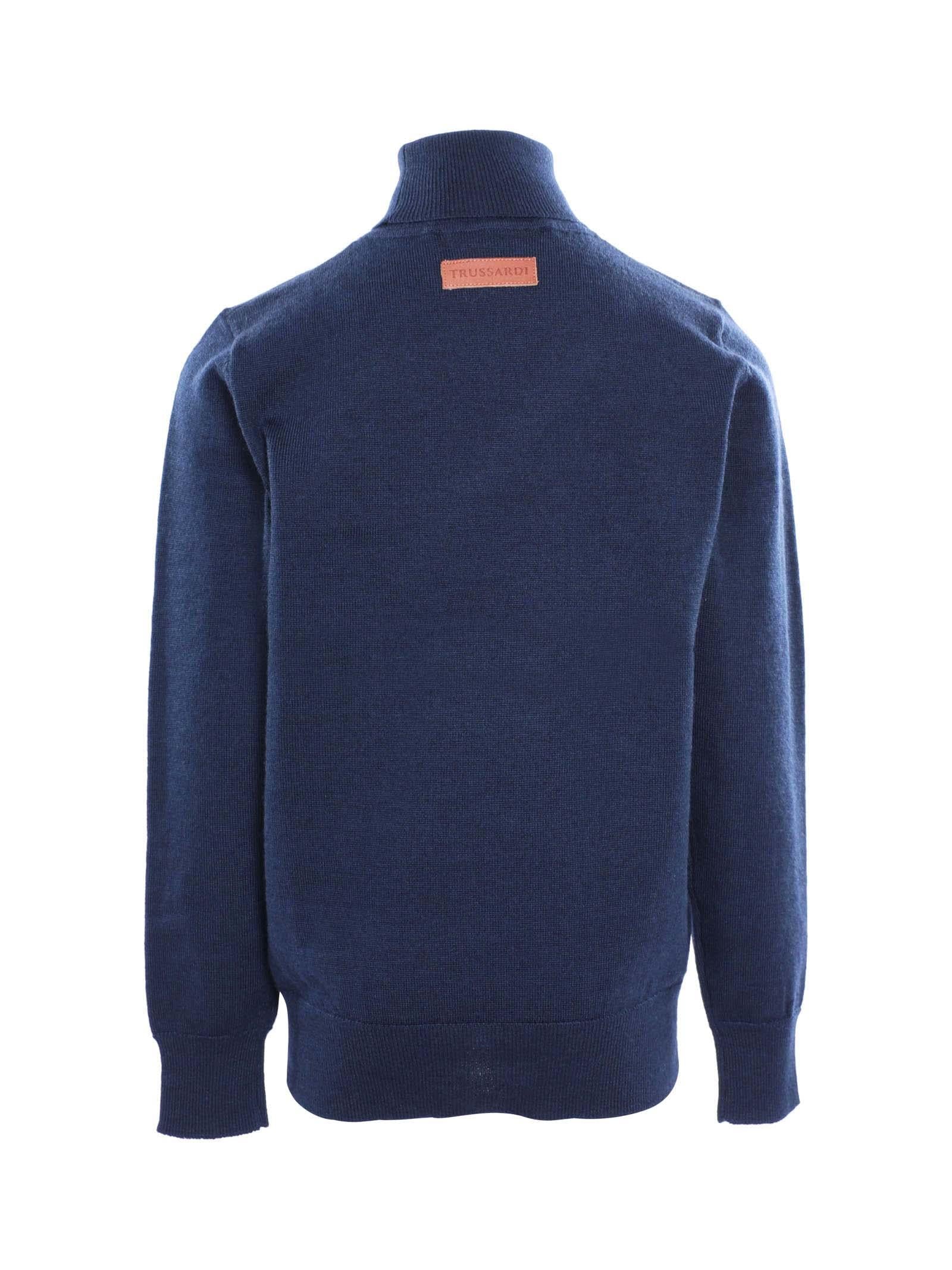 Dolcevita Trussardi blu - Image 3