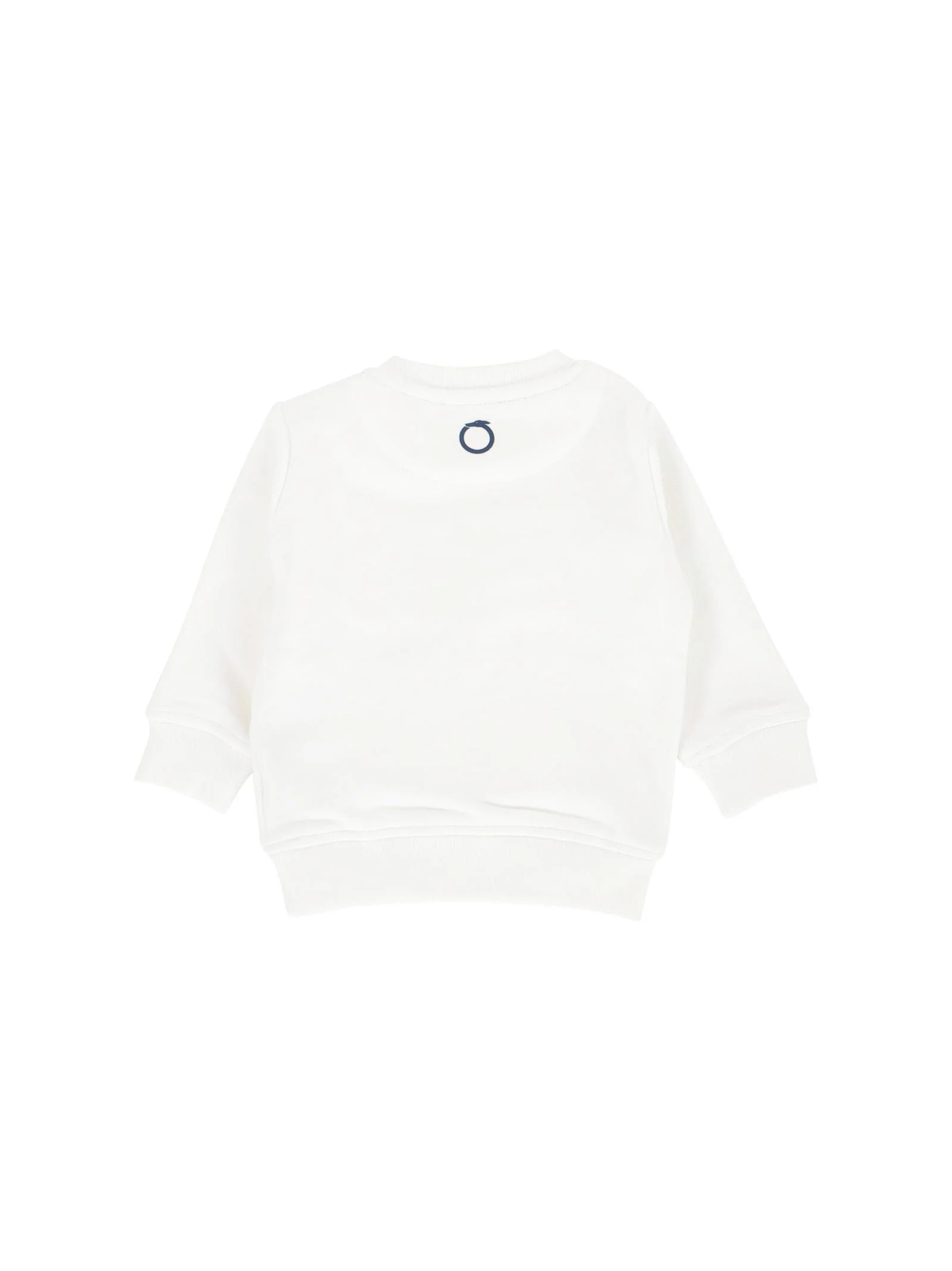 Felpa Trussardi blu logo bianco - Image 2