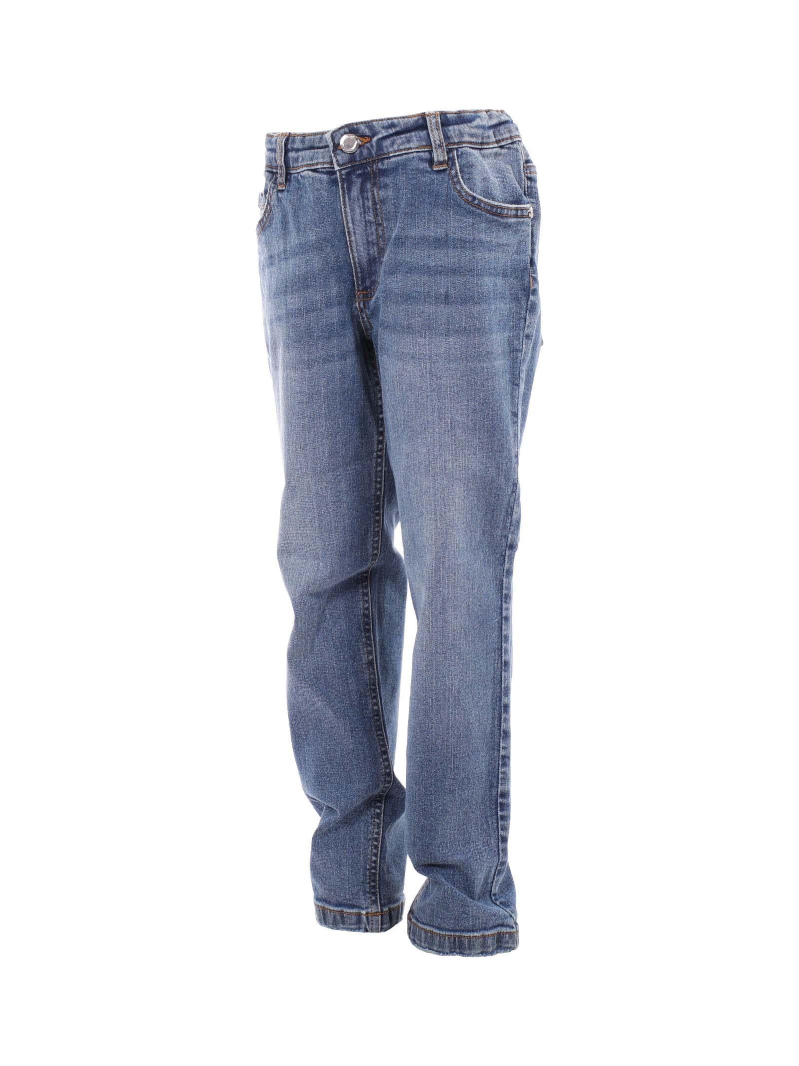Jeans Trussardi in denim blu cinque tasche - Image 2