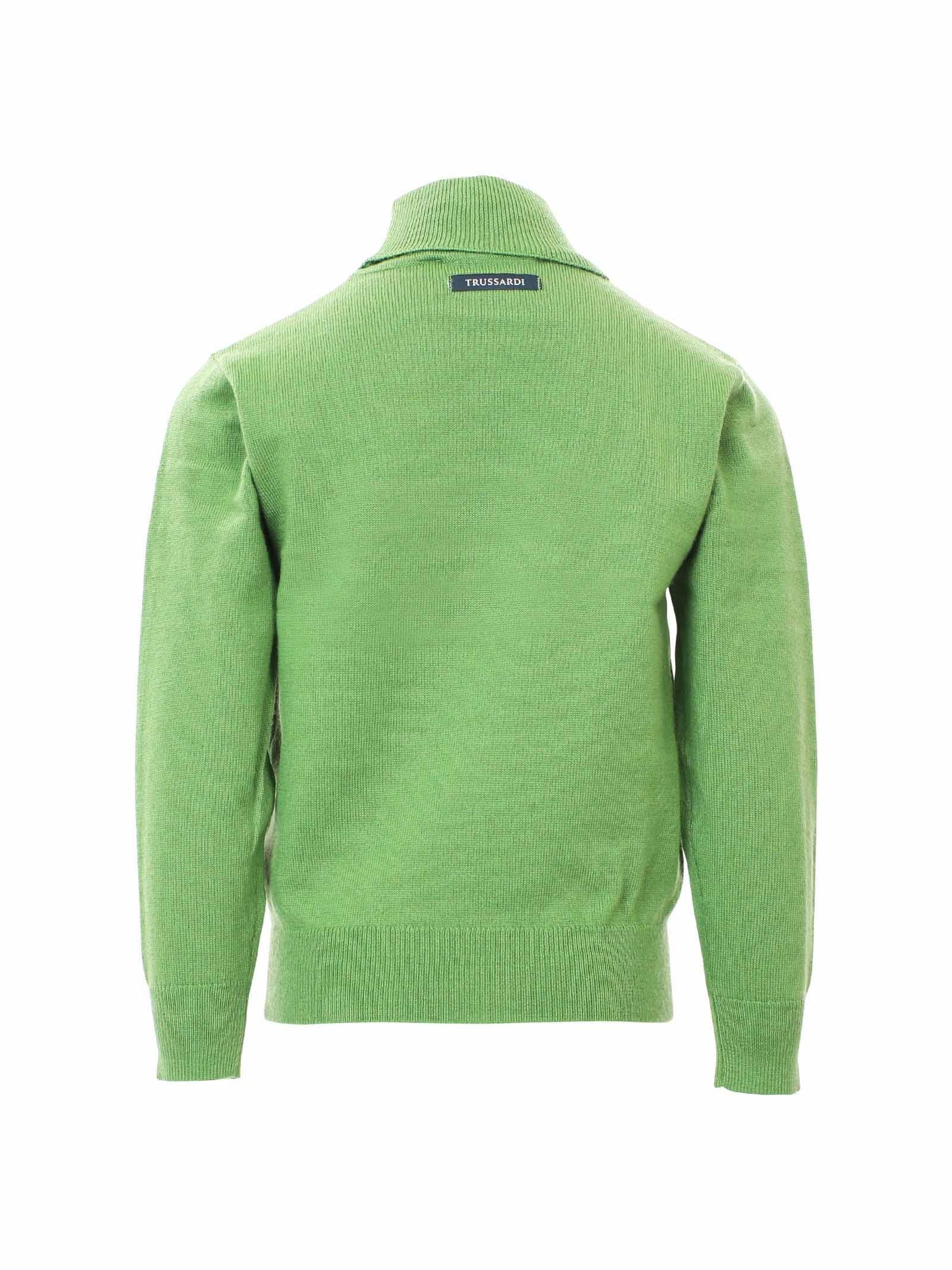Maglioncino collo alto verde - Image 3