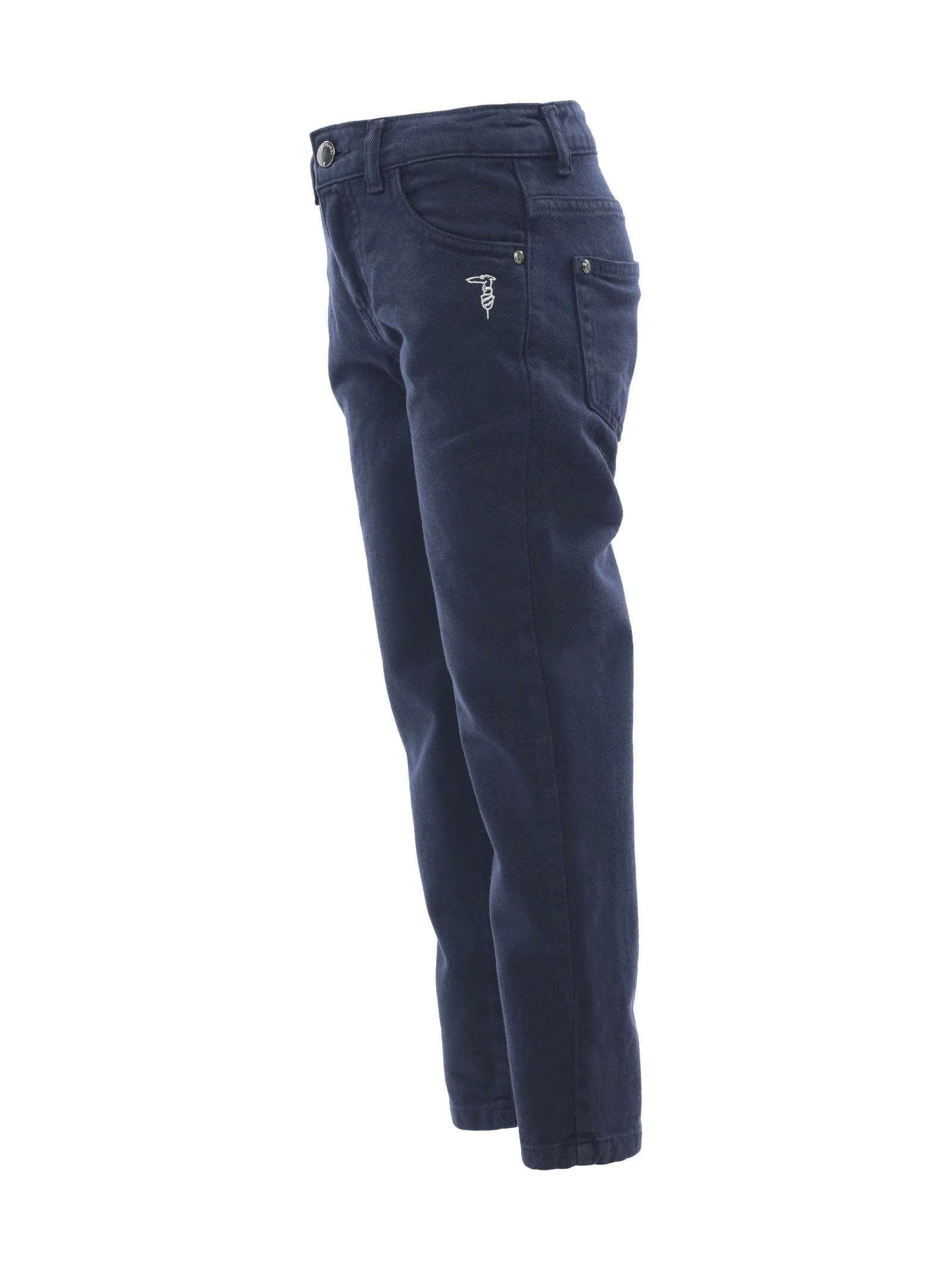 Pantalone denim blu slim fit - Image 2