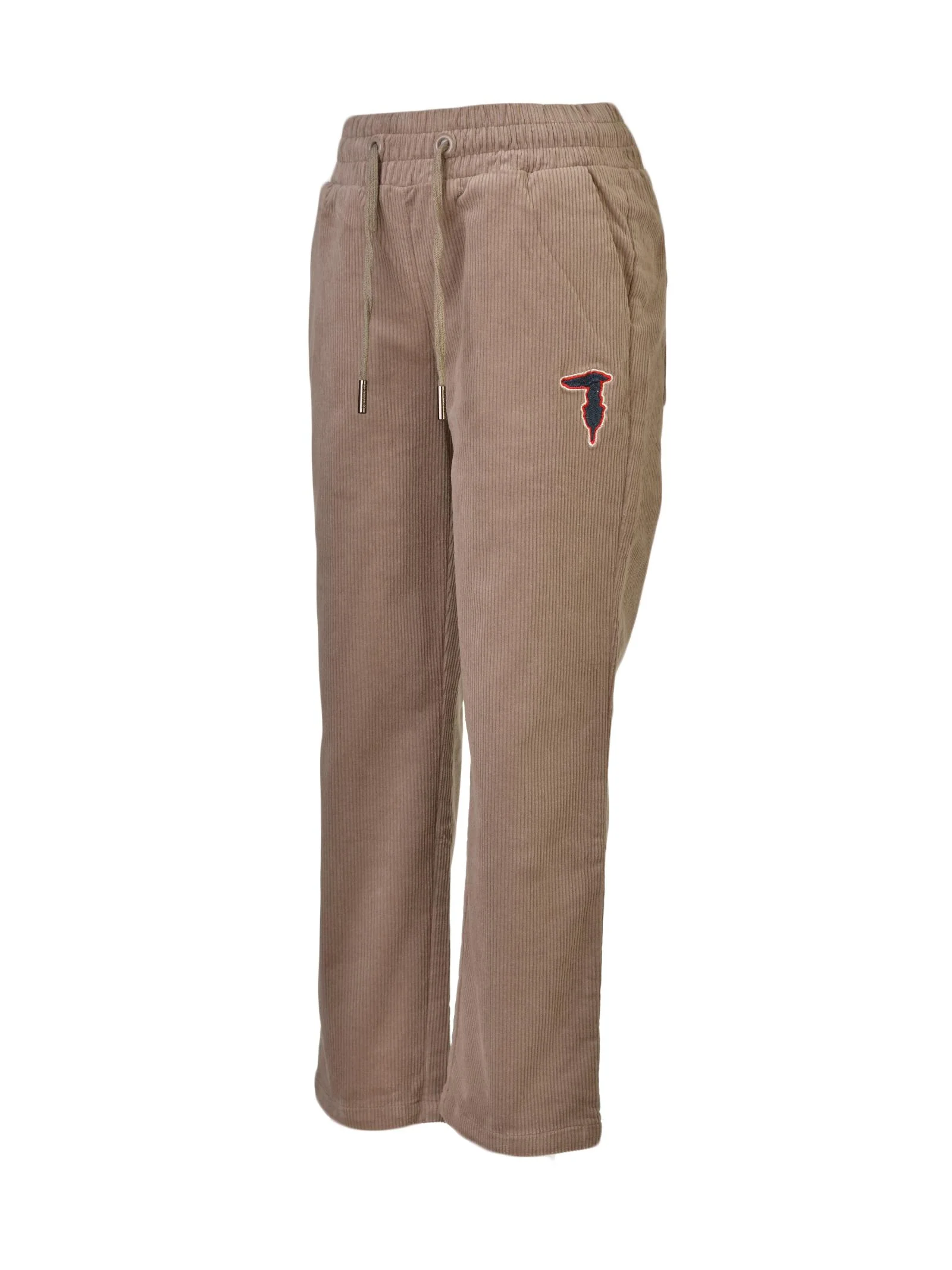 Pantalone taupe a costine - Image 2