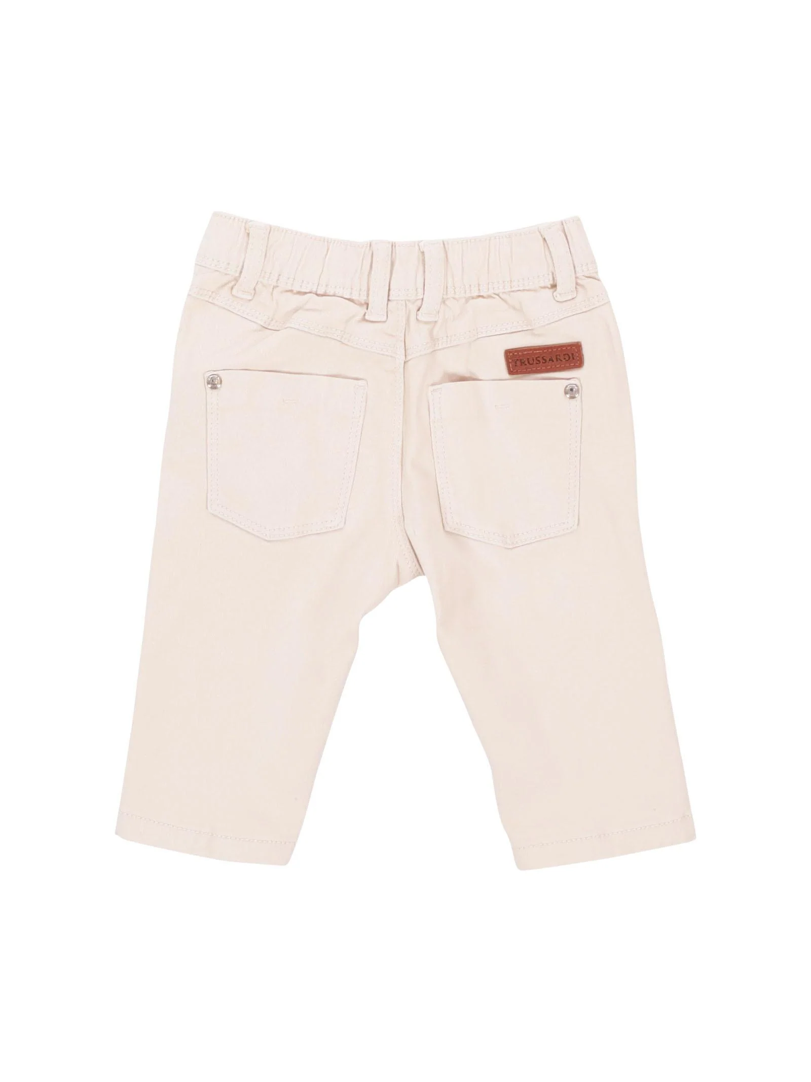 Pantalone Trussardi beige cinque tasche - Image 2