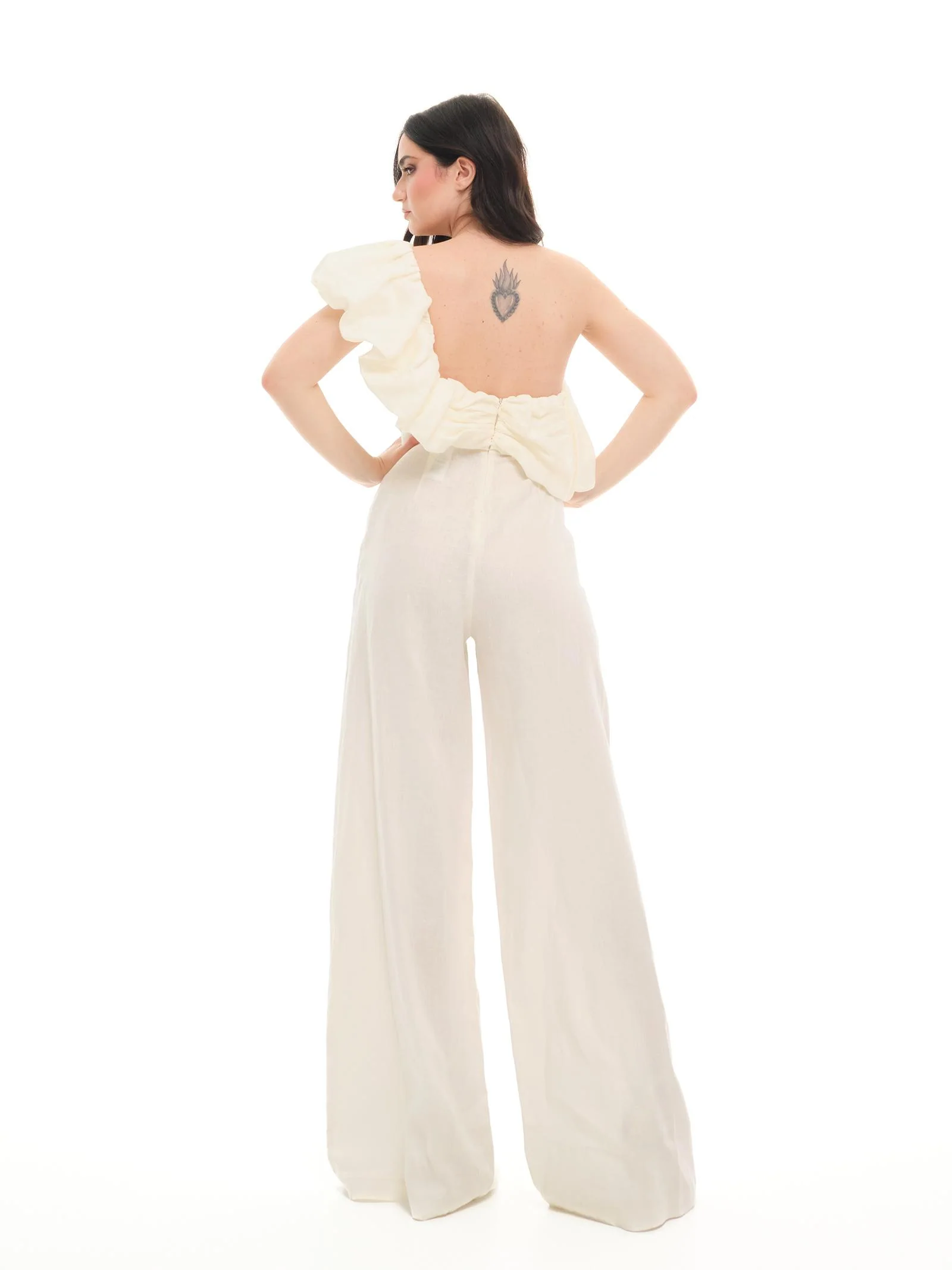Tuta "hilary" Silence Limited bianco latte - Image 3