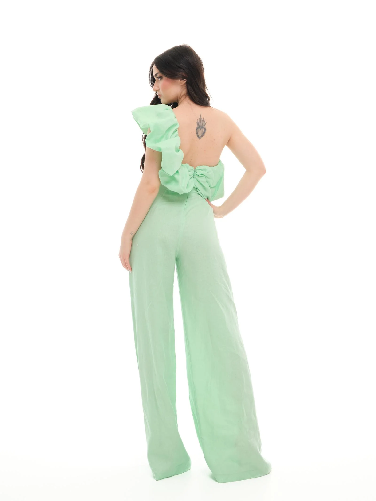 Tuta "hilary" Silence Limited verde menta - Image 3