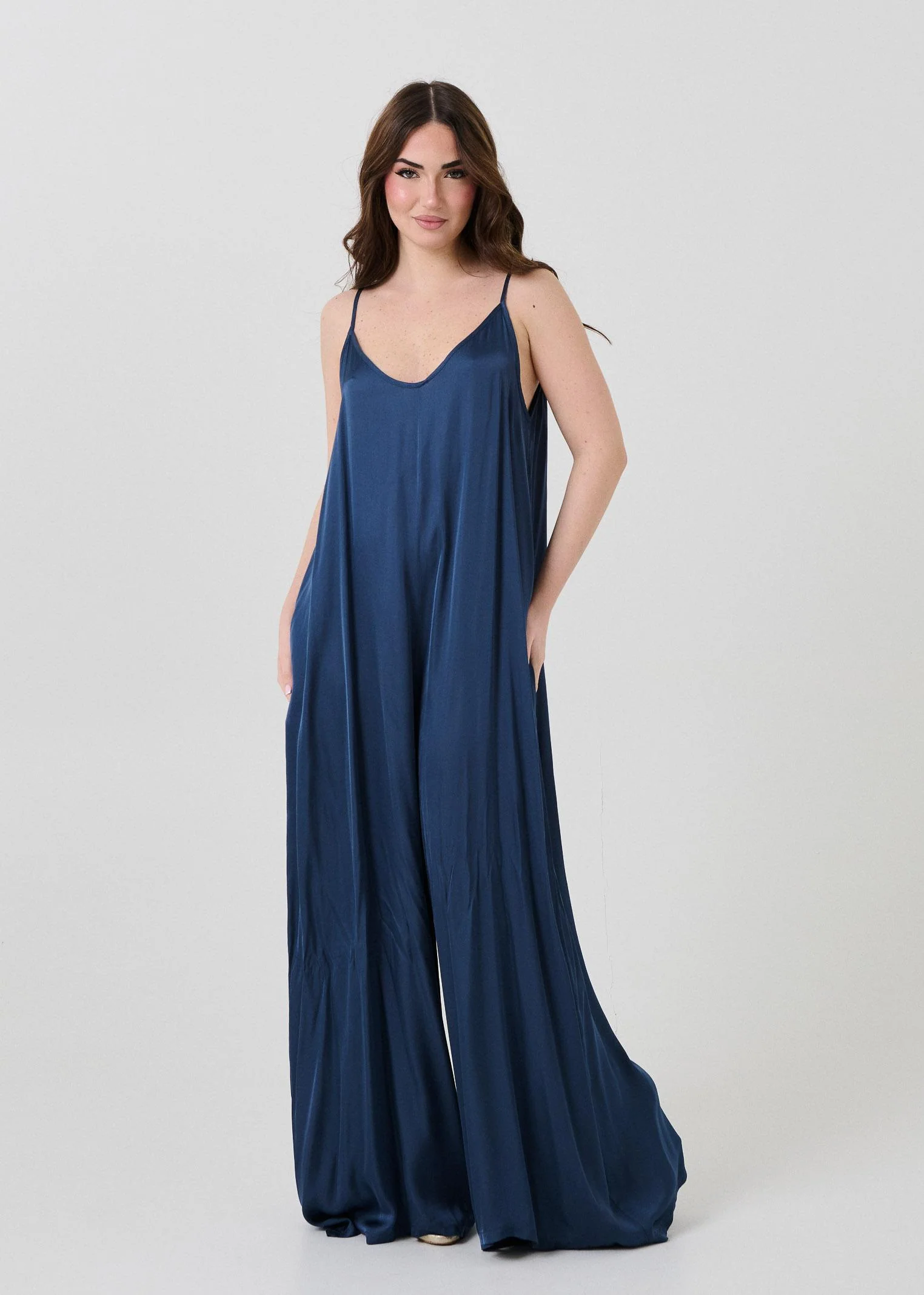 Tuta salopette Armoire blu denim