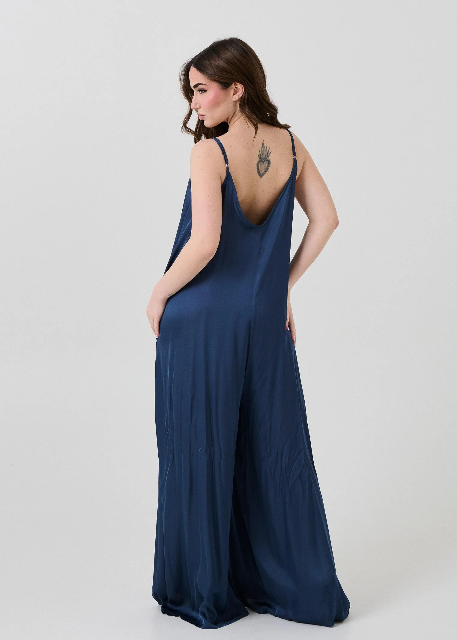 Tuta salopette Armoire blu denim - Image 3