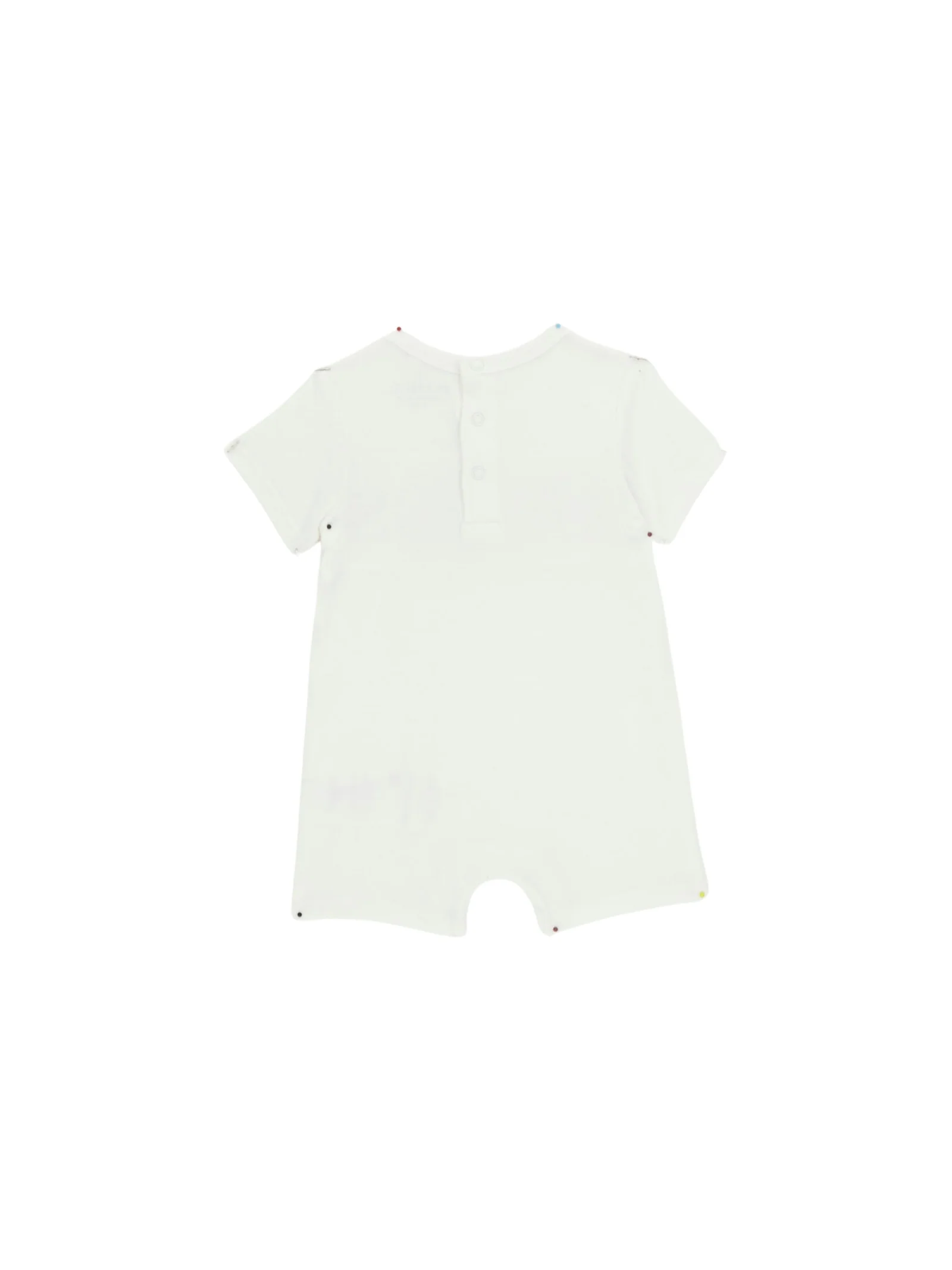 Tutina Guess bianca con maxi logo lettering - Image 2
