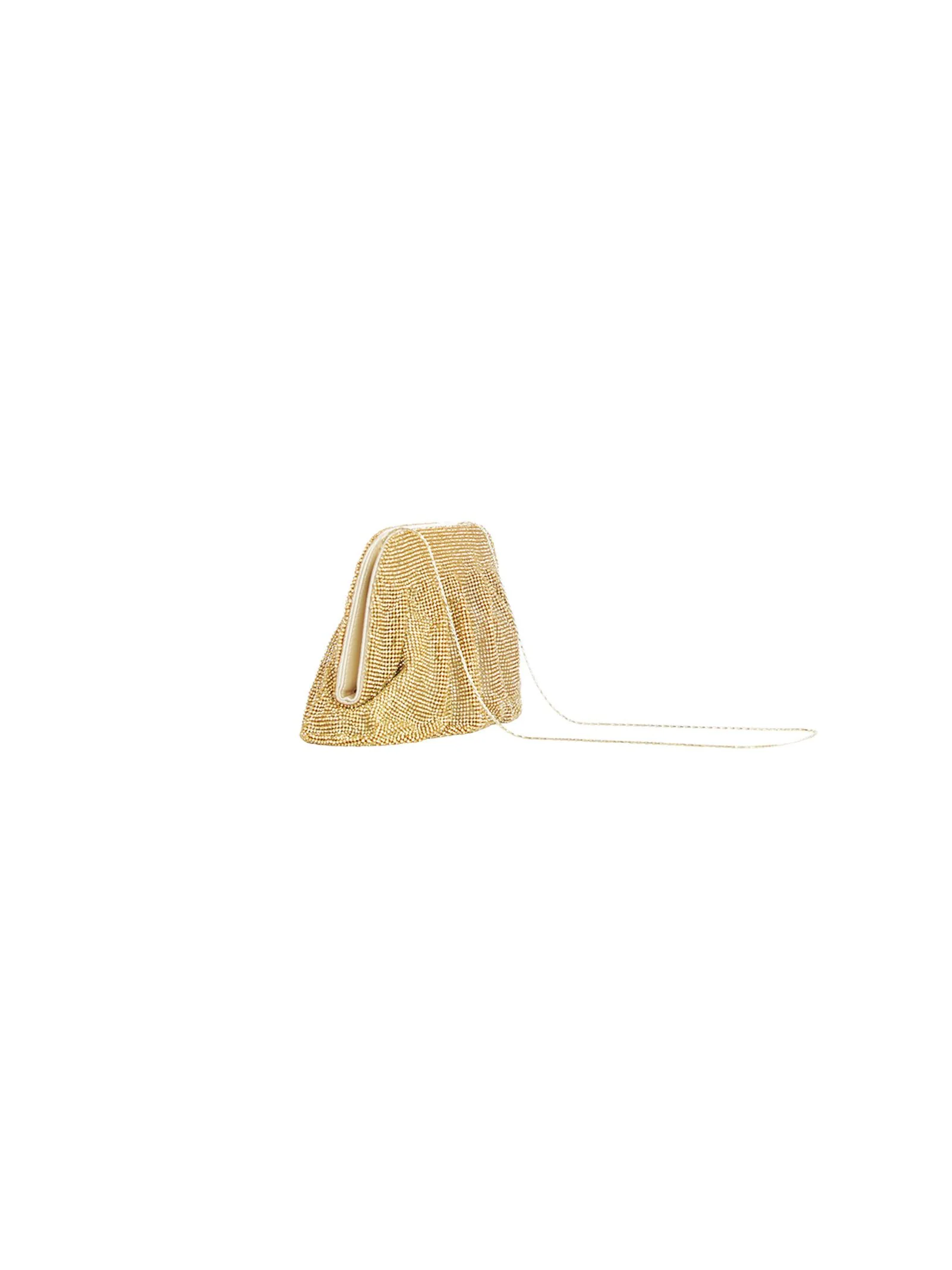 Pochette morbida Venere oro con catena oro - Image 3