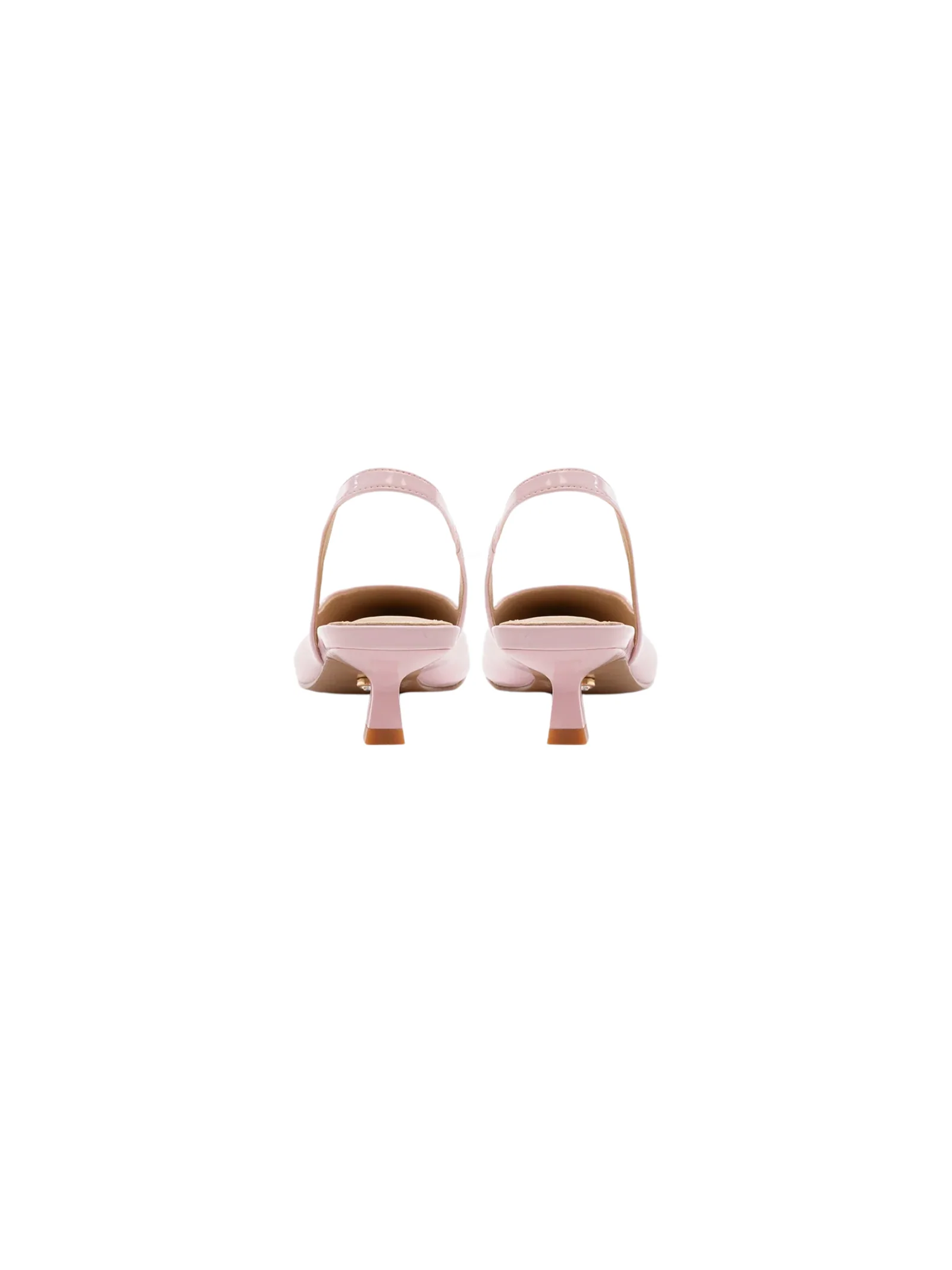 Slingback "abuja" TwentyFourhaitch rosa con fiore removibile - Image 4