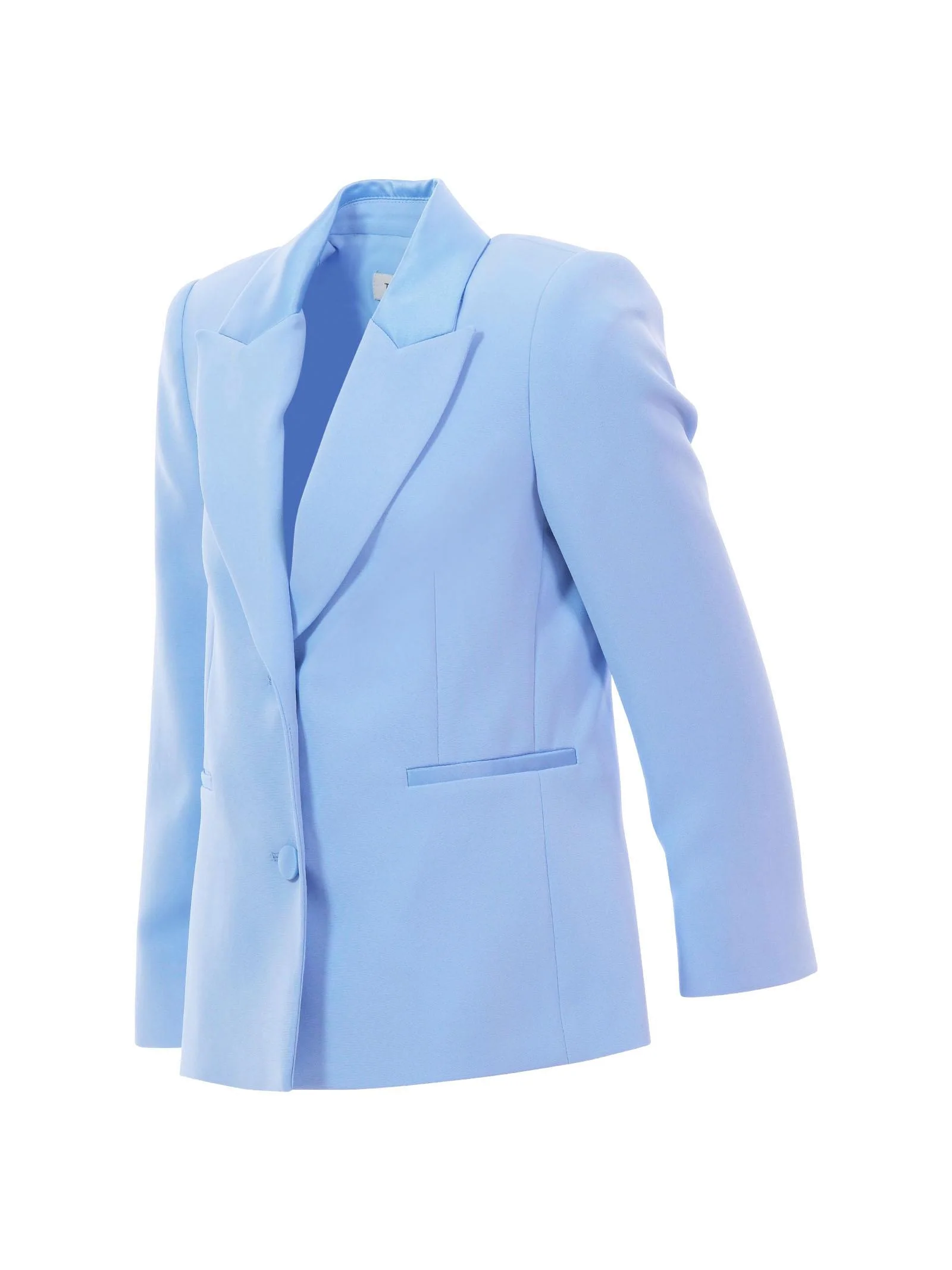 Giacca Twinset azzurra monopetto - Image 2