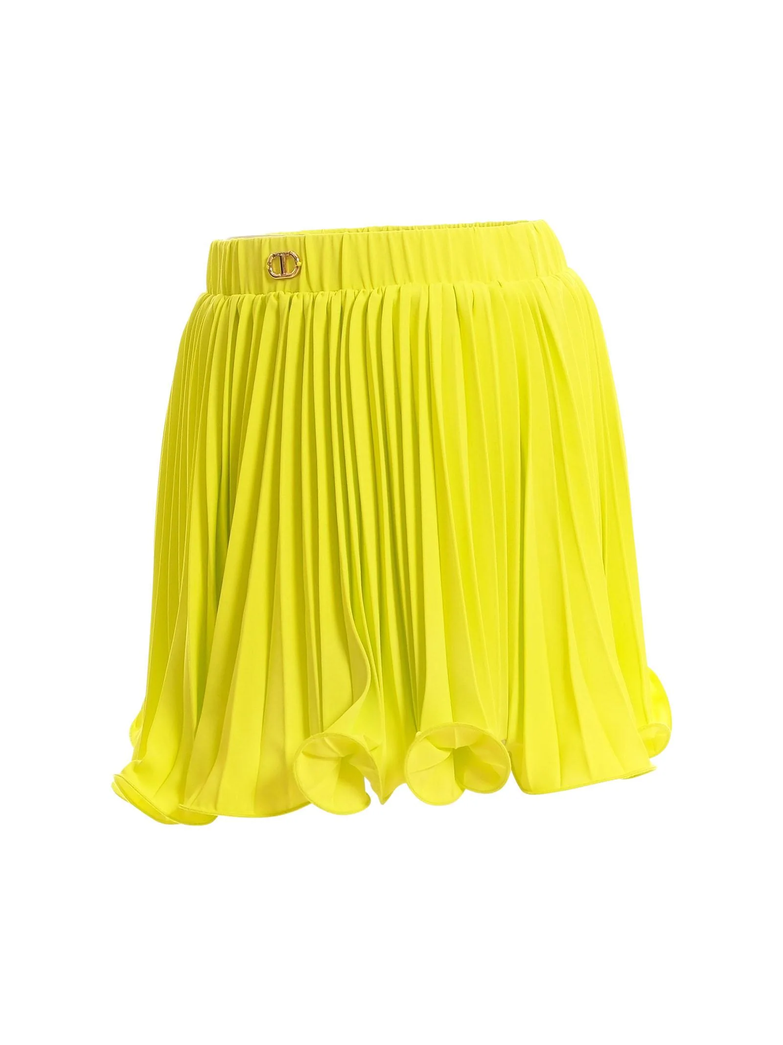 Gonna Twinset gialla plissettata - Image 2