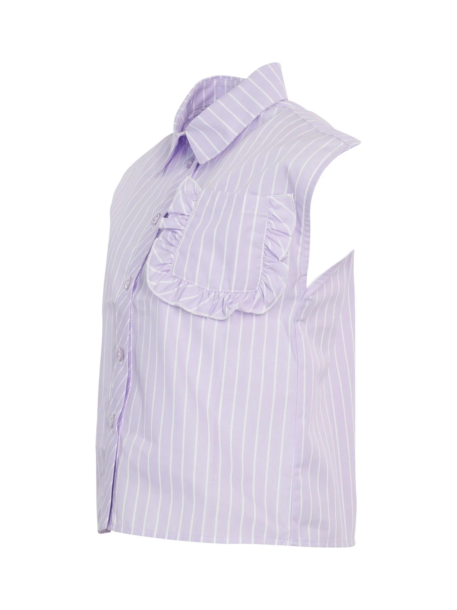 Camicia lilla giromanica - Image 2