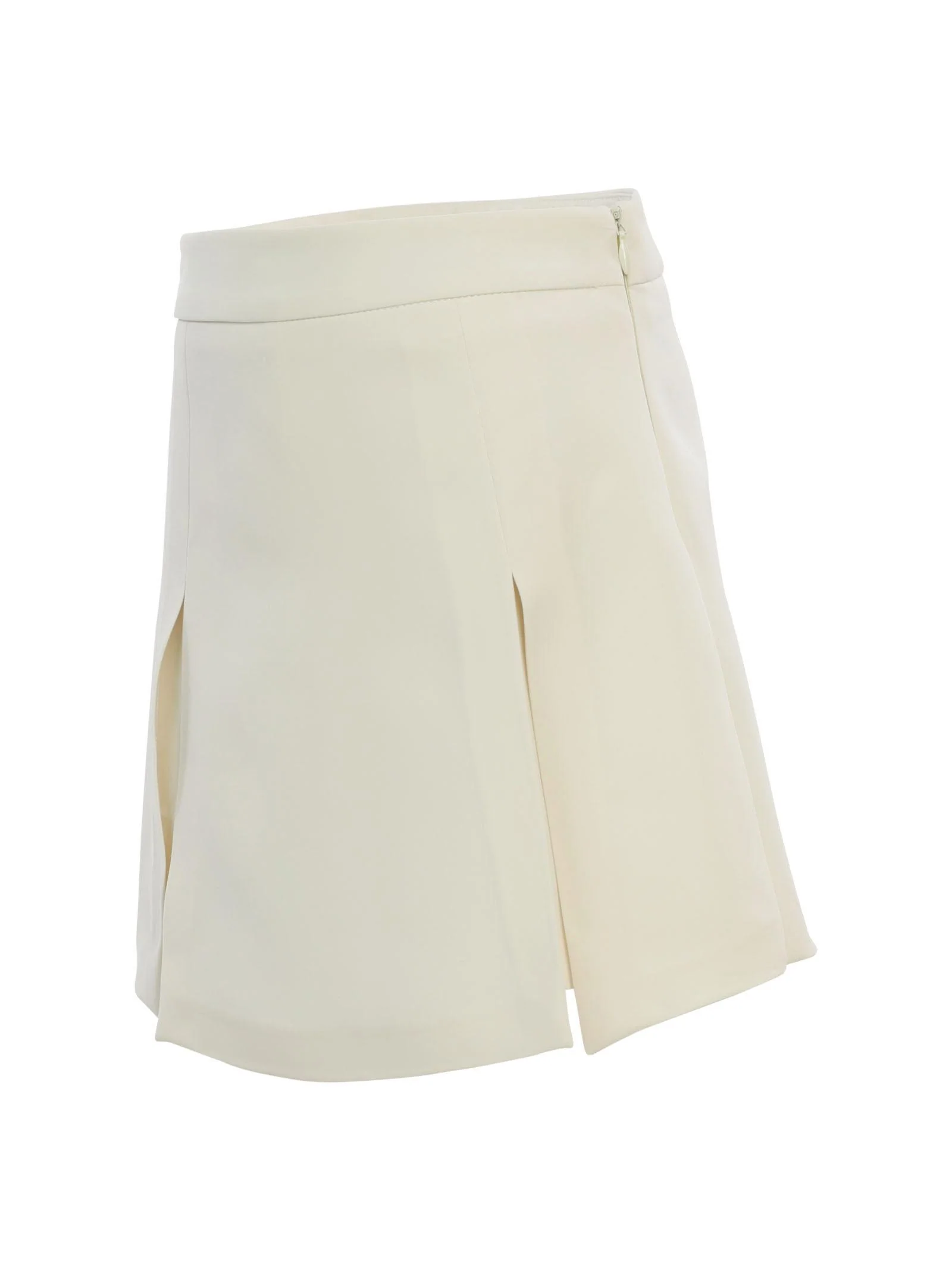 Gonna a pantaloncino panna - Image 2